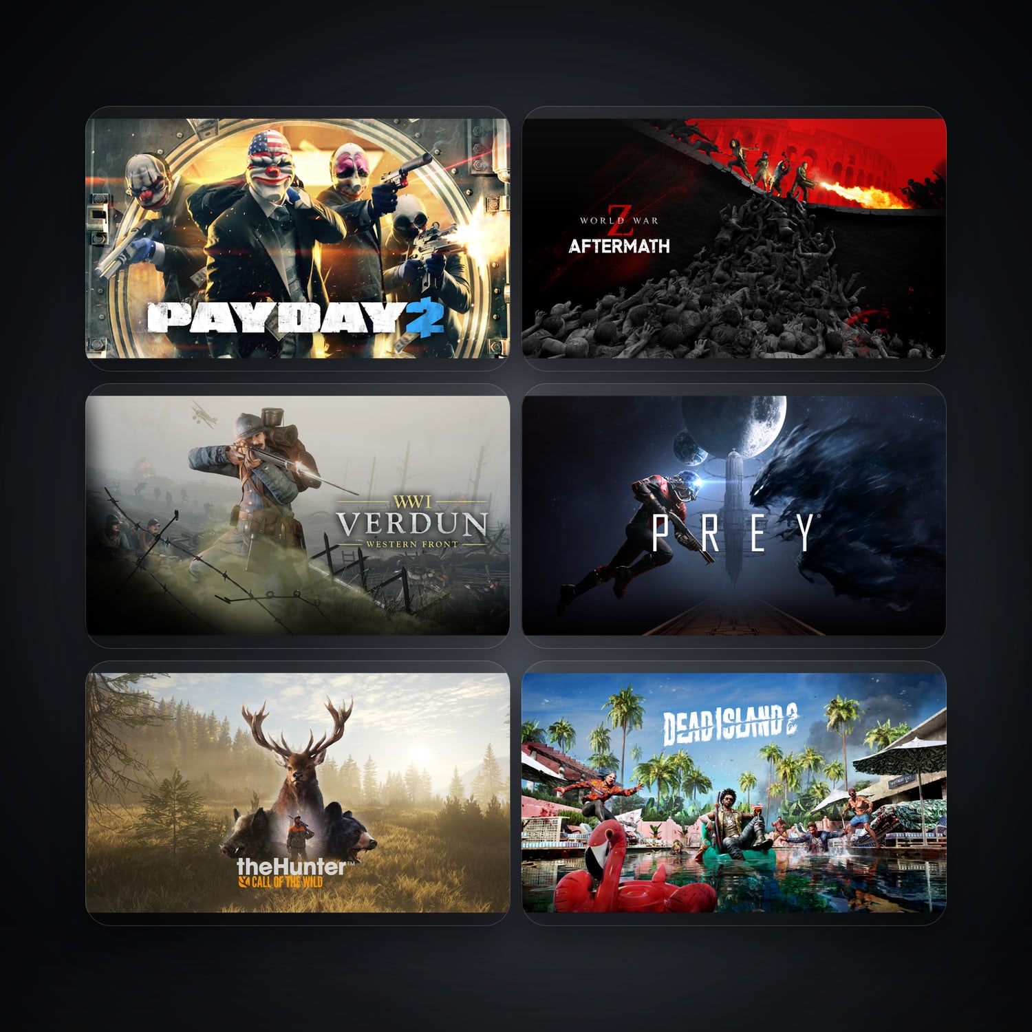 هالحساب إبك فيه PAYDAY 2 وWorld War Z، RO، 30 ألعاب — HabibiAccounts