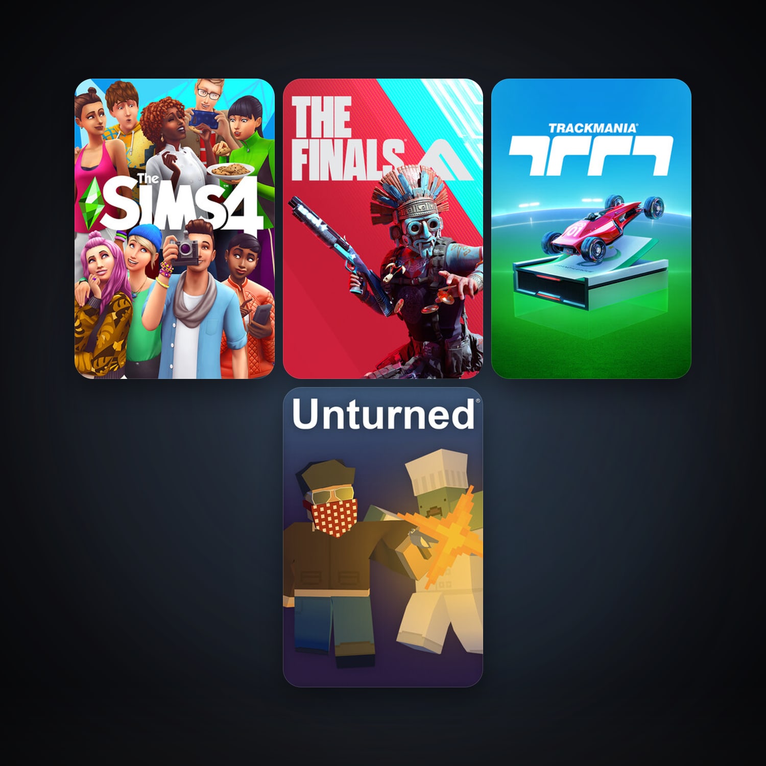 Unturned + The Sims 4, 6 games, clean — HabibiAccounts