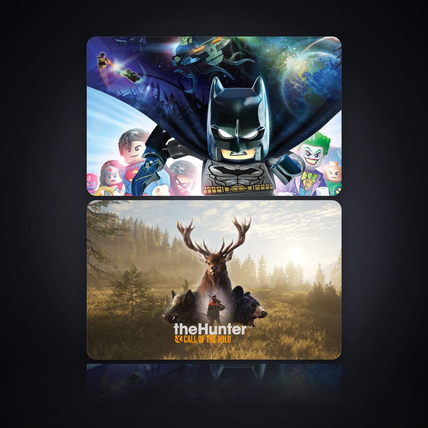 هالحساب إبك فيه LEGO Batman 3 Beyond Gotham وtheHunter: Call of the Wild، ID — HabibiAccounts