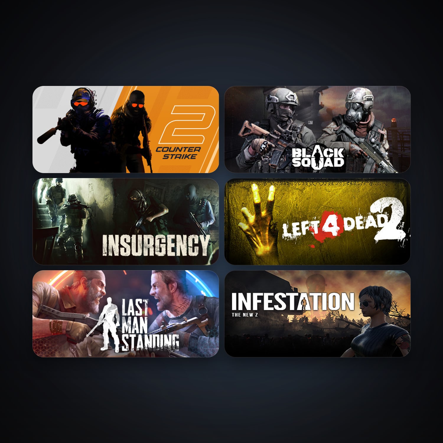Left 4 Dead 2 + CS2 Prime, 13 games, clean — HabibiAccounts