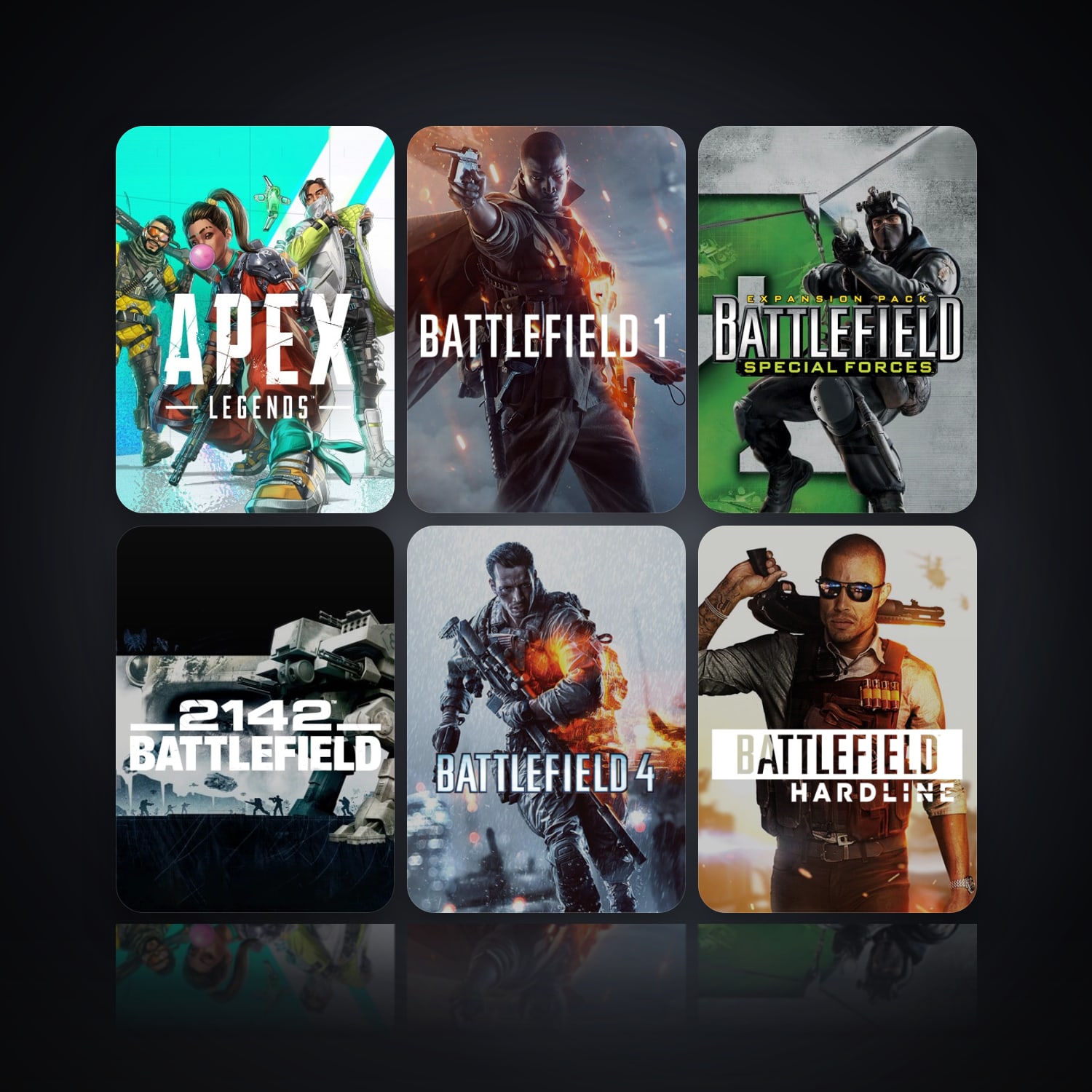 Apex Legends & Battlefield 1 | 14 Games | Apex Lvl 8 — HabibiAccounts