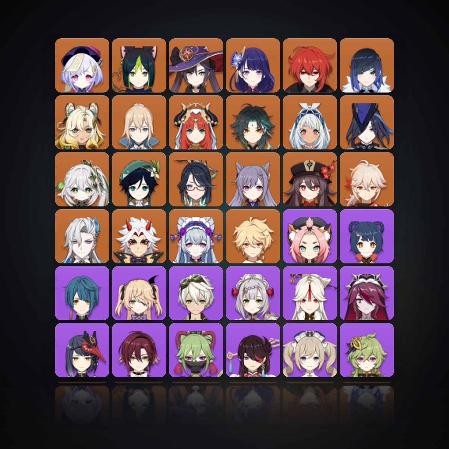 Genshin Impact | AR 60 | 66 Chars | 21× 5★ — HabibiAccounts