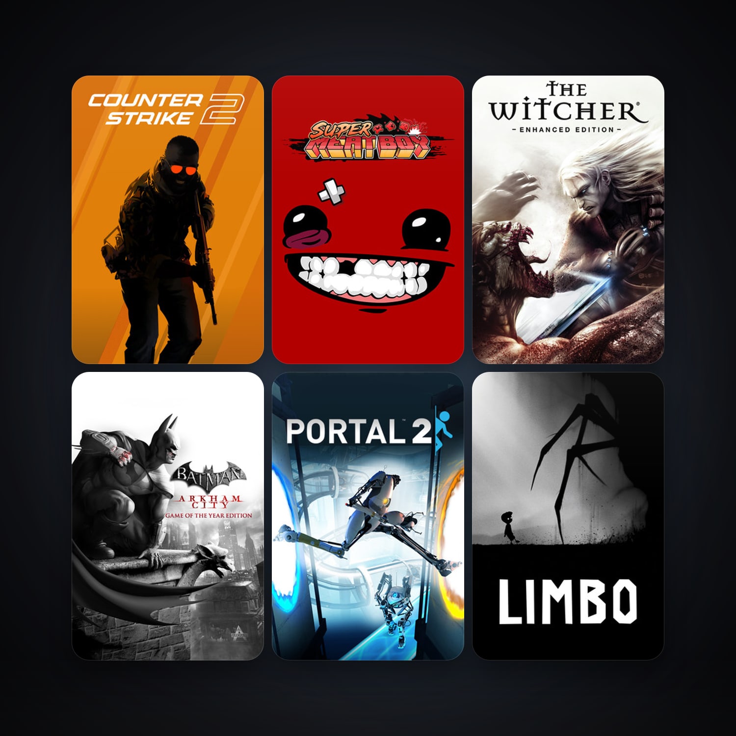 Portal 2 + CS2 Prime, 25 games, Steam 10, clean — HabibiAccounts