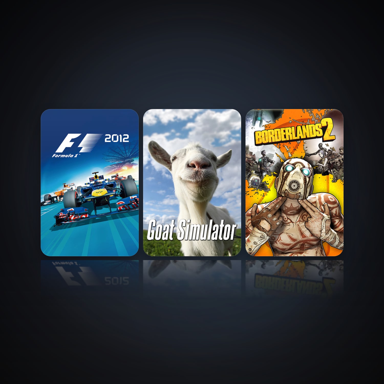 F1 2012 & Goat Simulator — HabibiAccounts