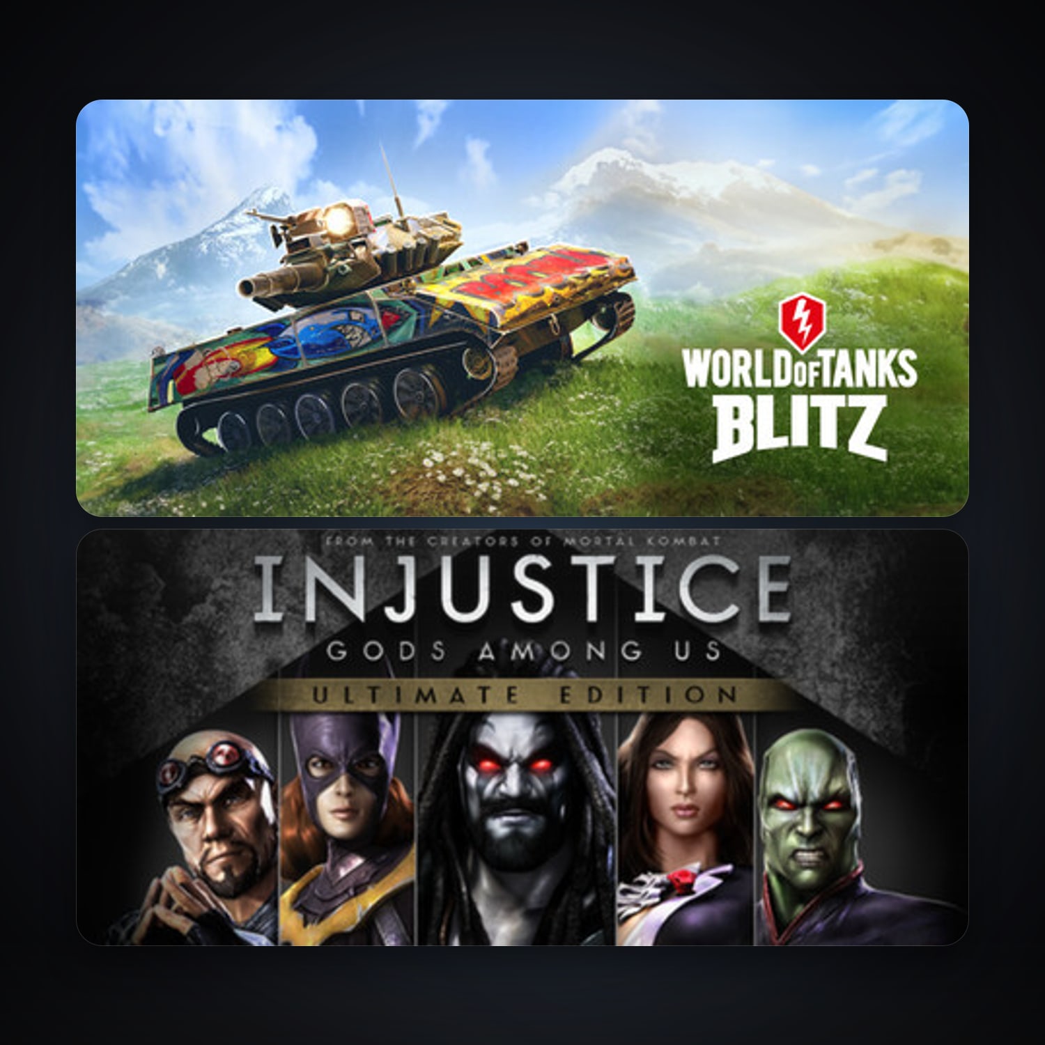 Free CS2 (No Prime) + Injustice: Gods Among Us Ultimate Edition, 4 games, Steam 10, clean — HabibiAccounts