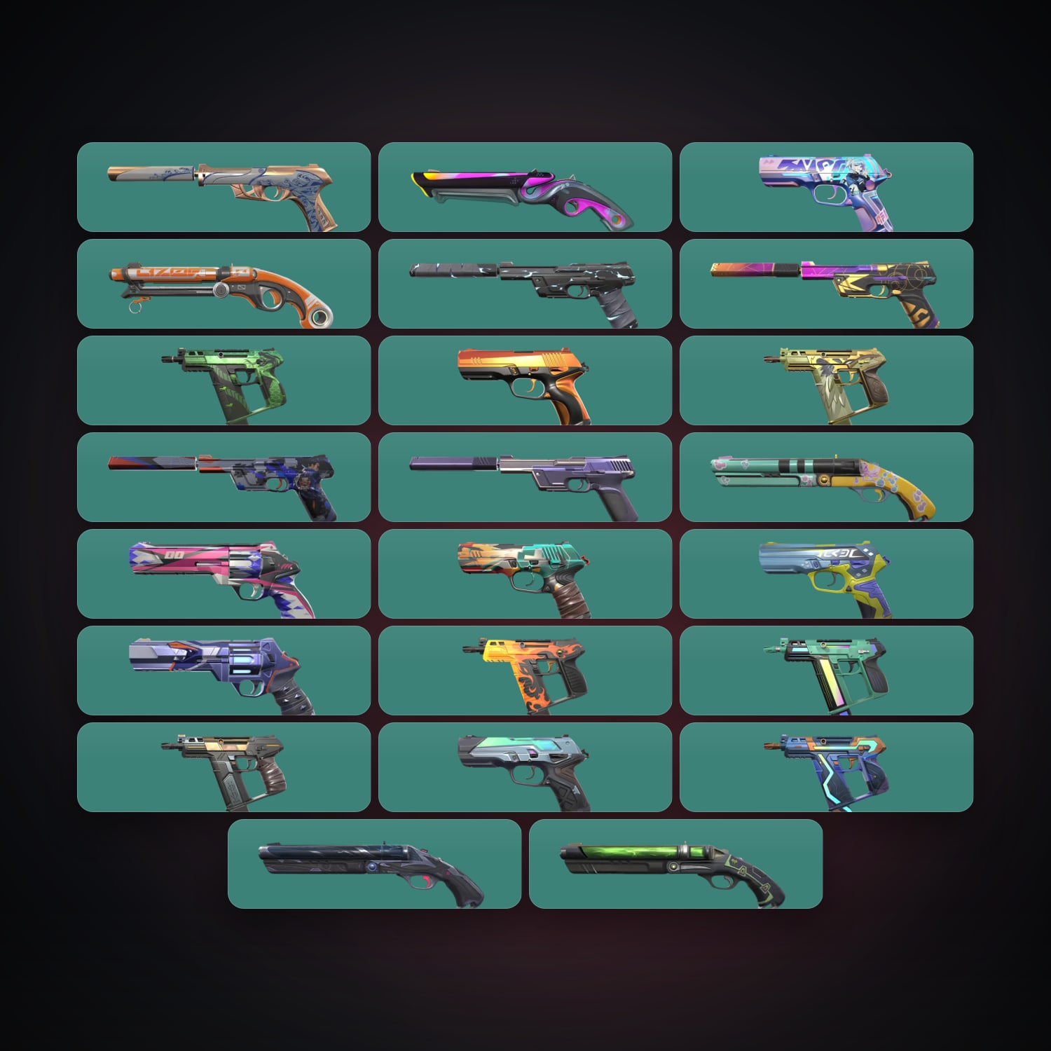 AP Plat 3 locker — 23 skins, lvl 351 — HabibiAccounts