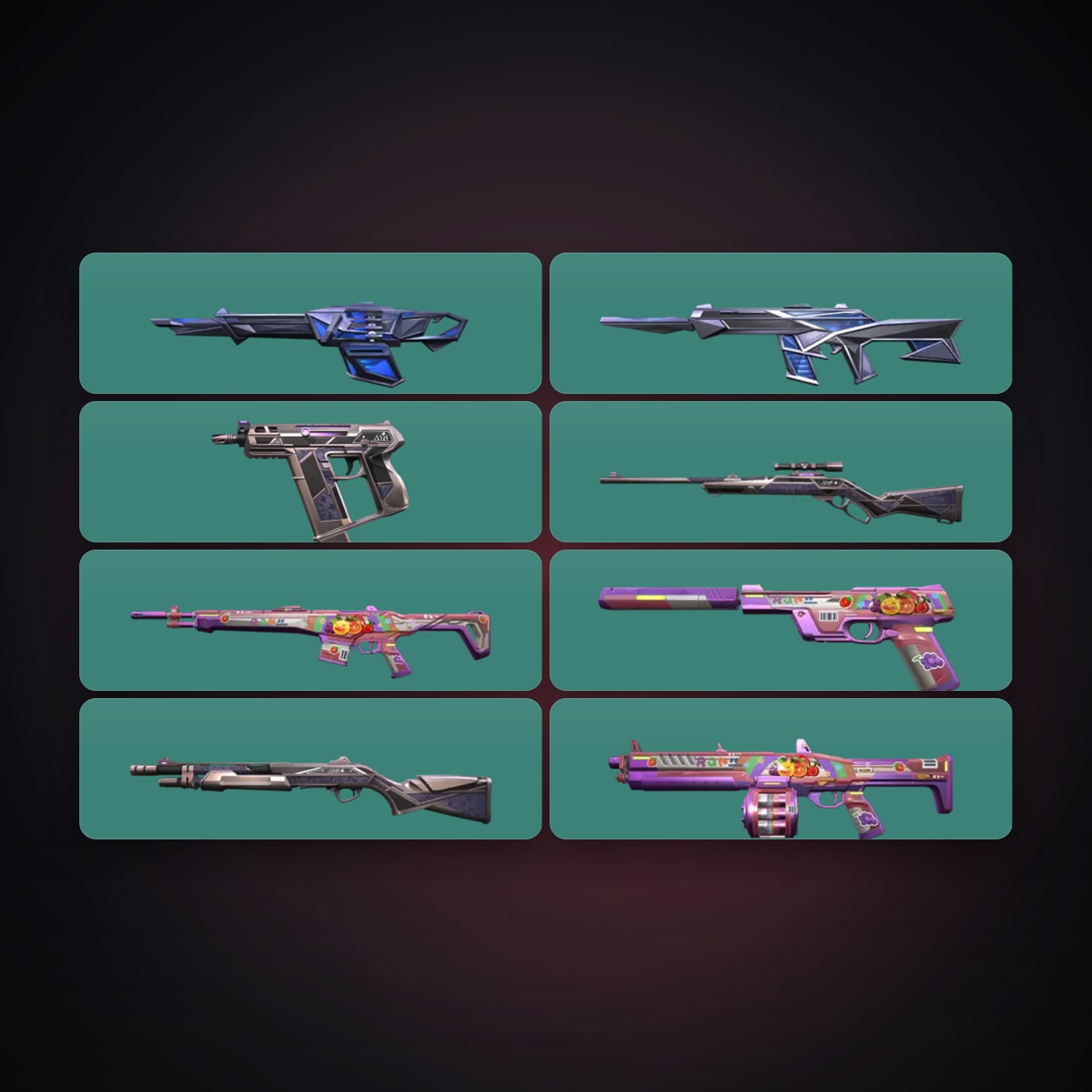 EU locker — 8 skins, lvl 17 — HabibiAccounts