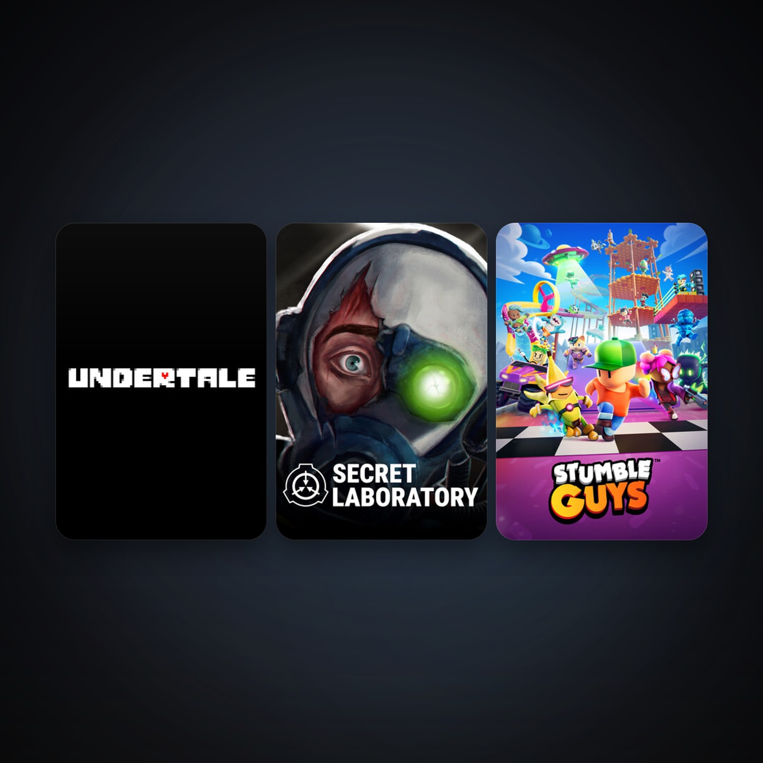 Undertale + SCP: Secret Laboratory, 13 games, clean — HabibiAccounts