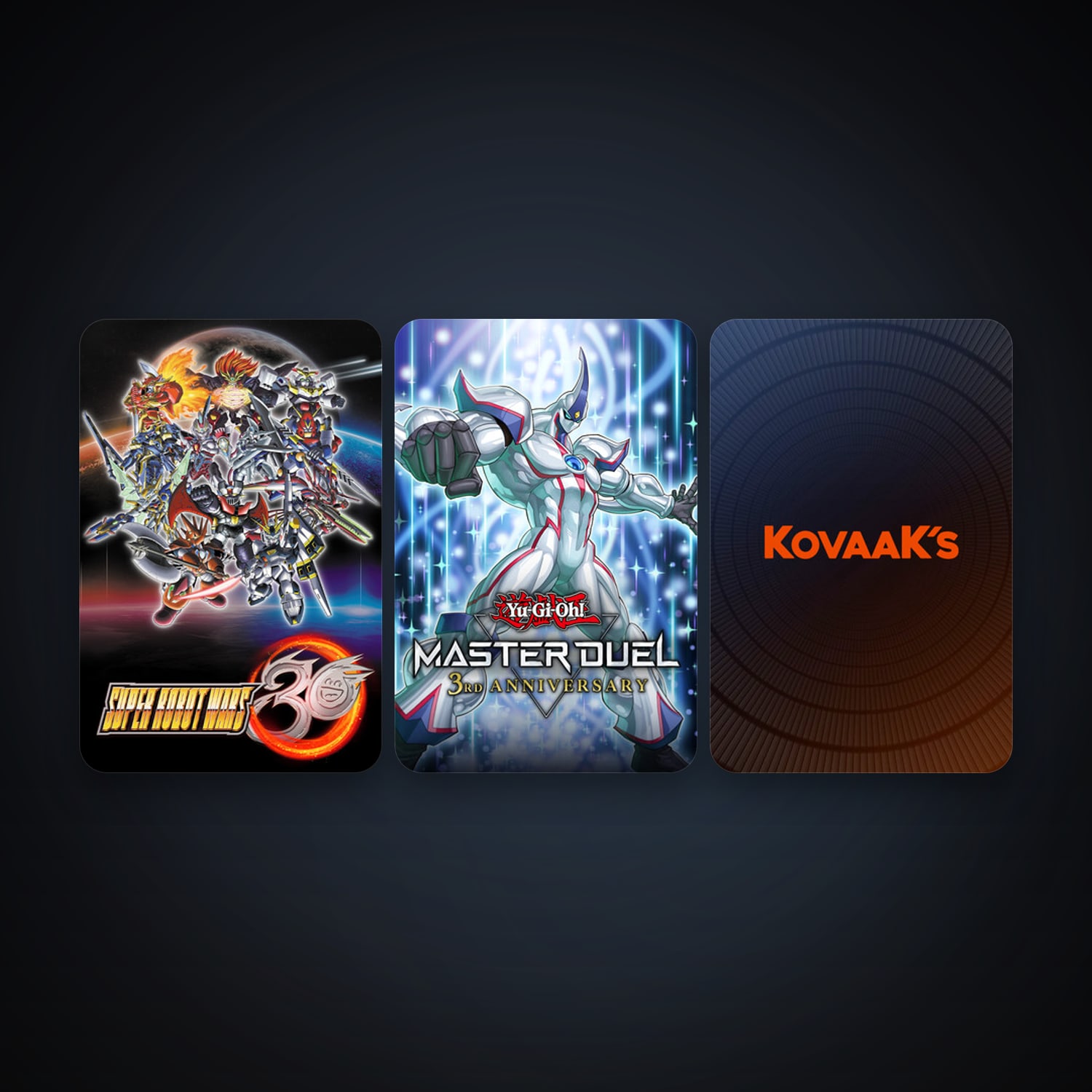KovaaK's FPS Aim Trainer + Super Robot Wars 30, 4 games, clean — HabibiAccounts