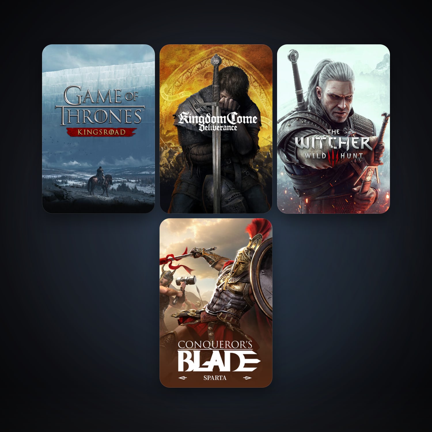 The Witcher 3: Wild Hunt + Kingdom Come: Deliverance, 9 games, clean — HabibiAccounts