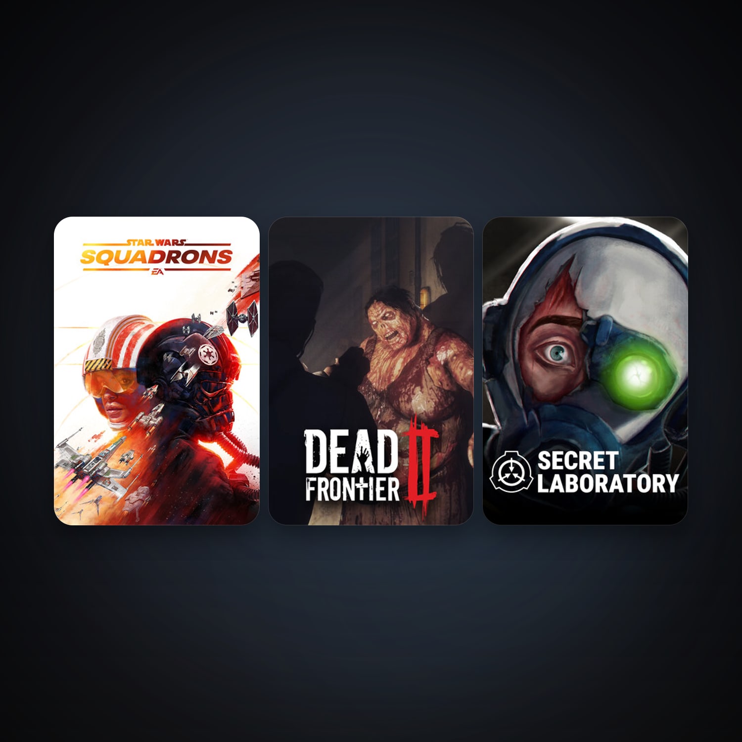 SCP: Secret Laboratory + Dead Frontier 2, 14 games, clean — HabibiAccounts