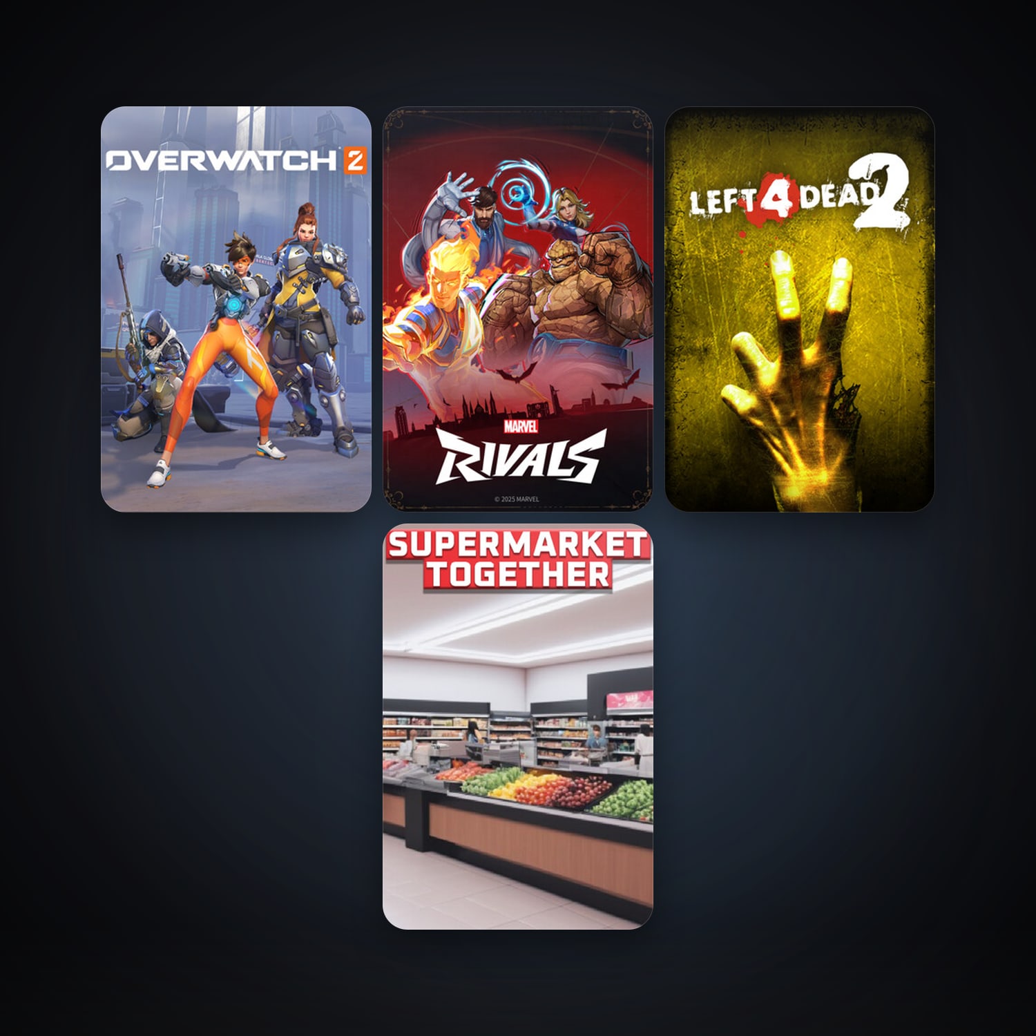 Left 4 Dead 2 + Free CS2 (No Prime), 10 games, clean — HabibiAccounts