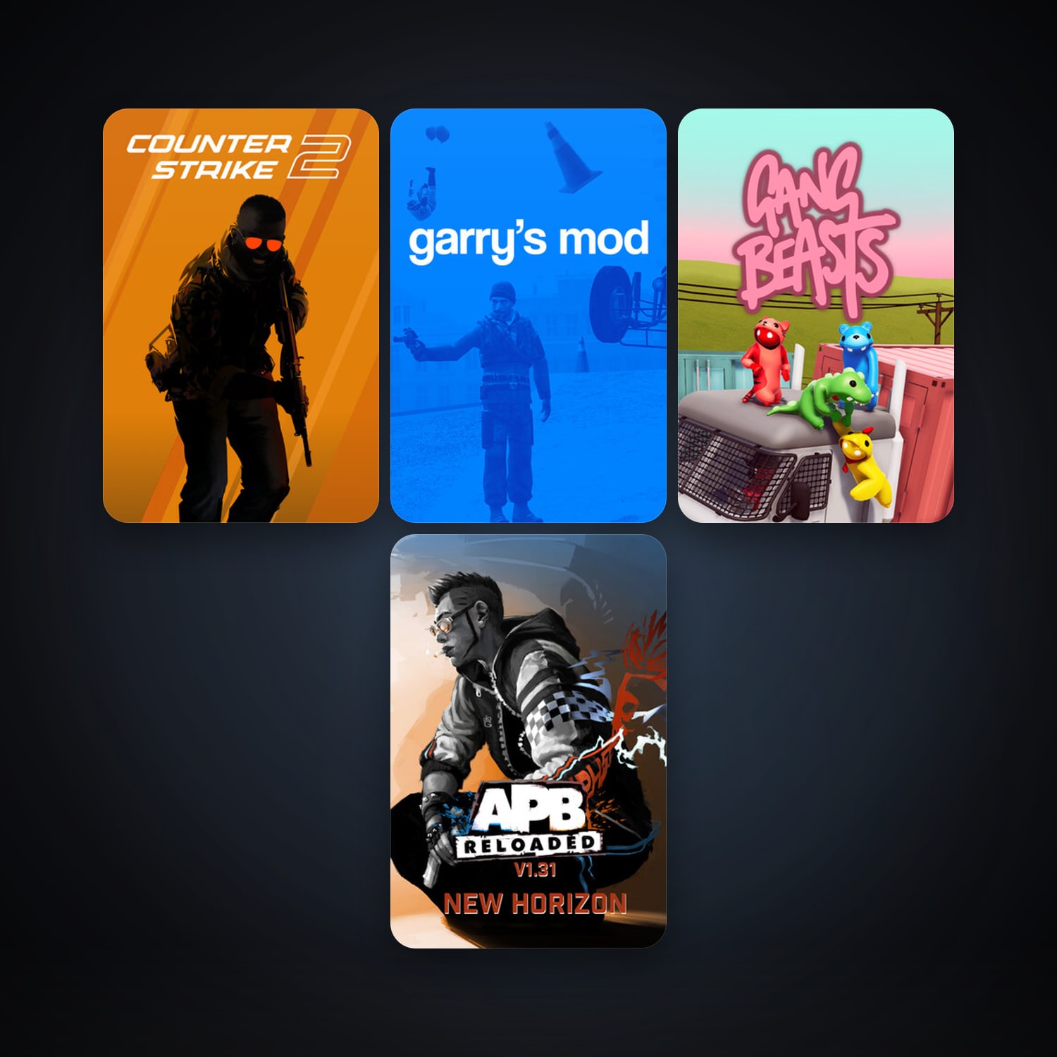 CS2 Prime + Garry's Mod, 6 games, clean — HabibiAccounts