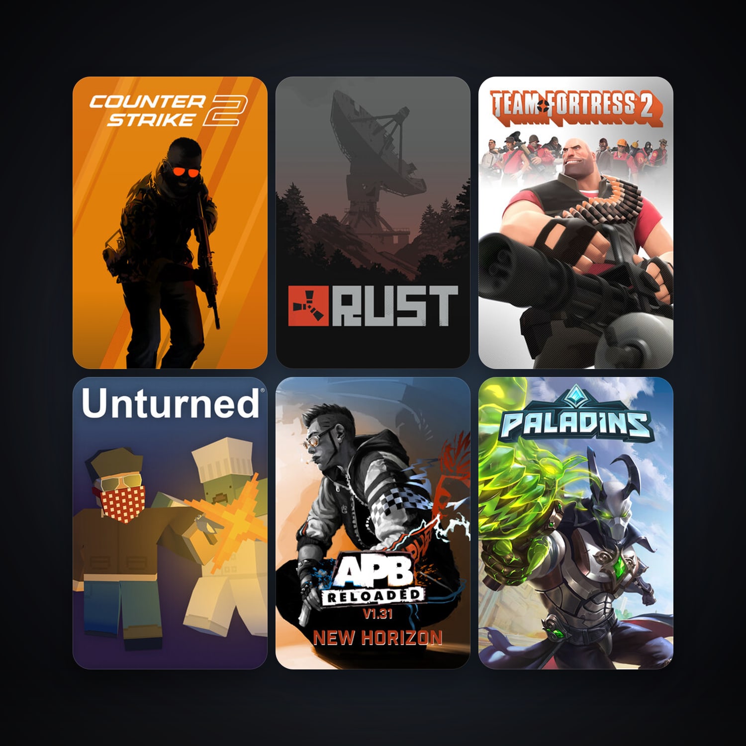 Team Fortress 2 + CS2 Prime, 83 games, Steam 10, clean — HabibiAccounts