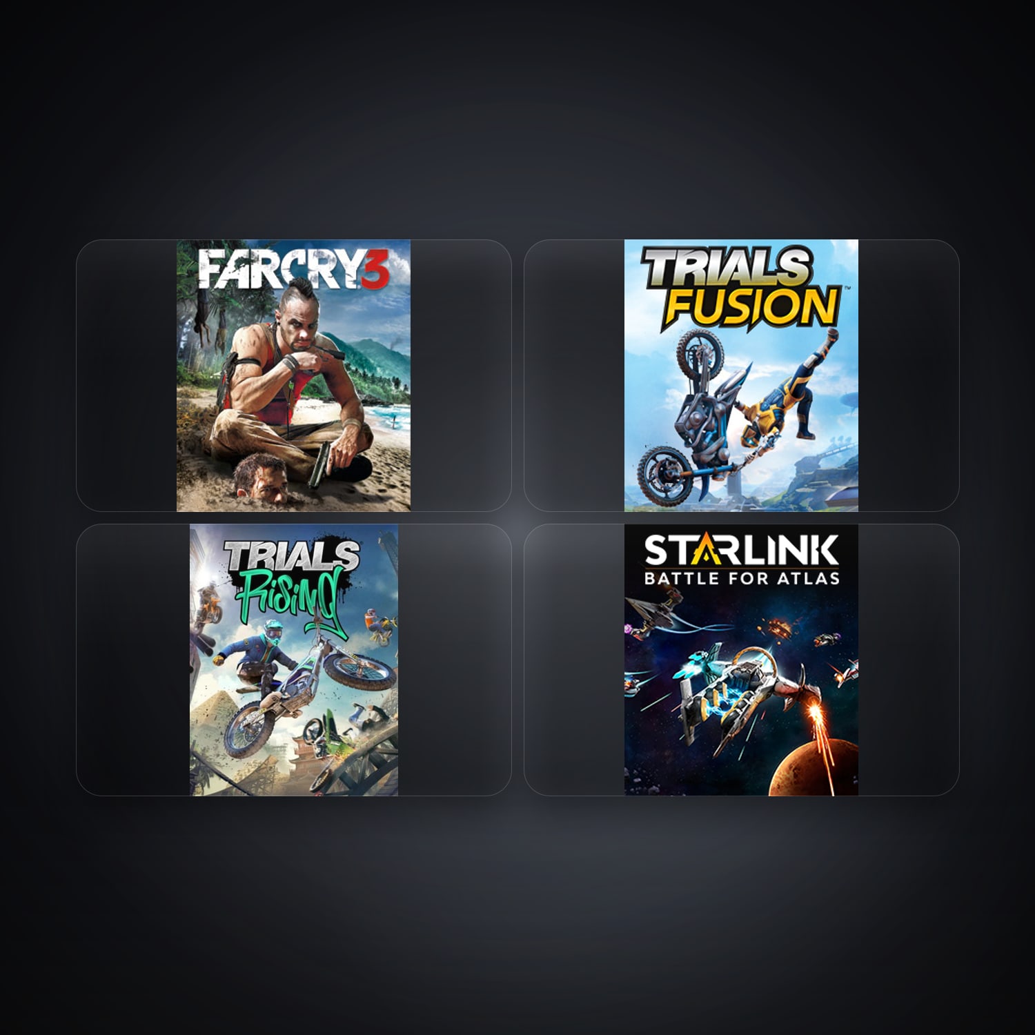 Ubisoft account — Far Cry 3 Deluxe Edition + Trials Fusion — KR — 5 games — HabibiAccounts