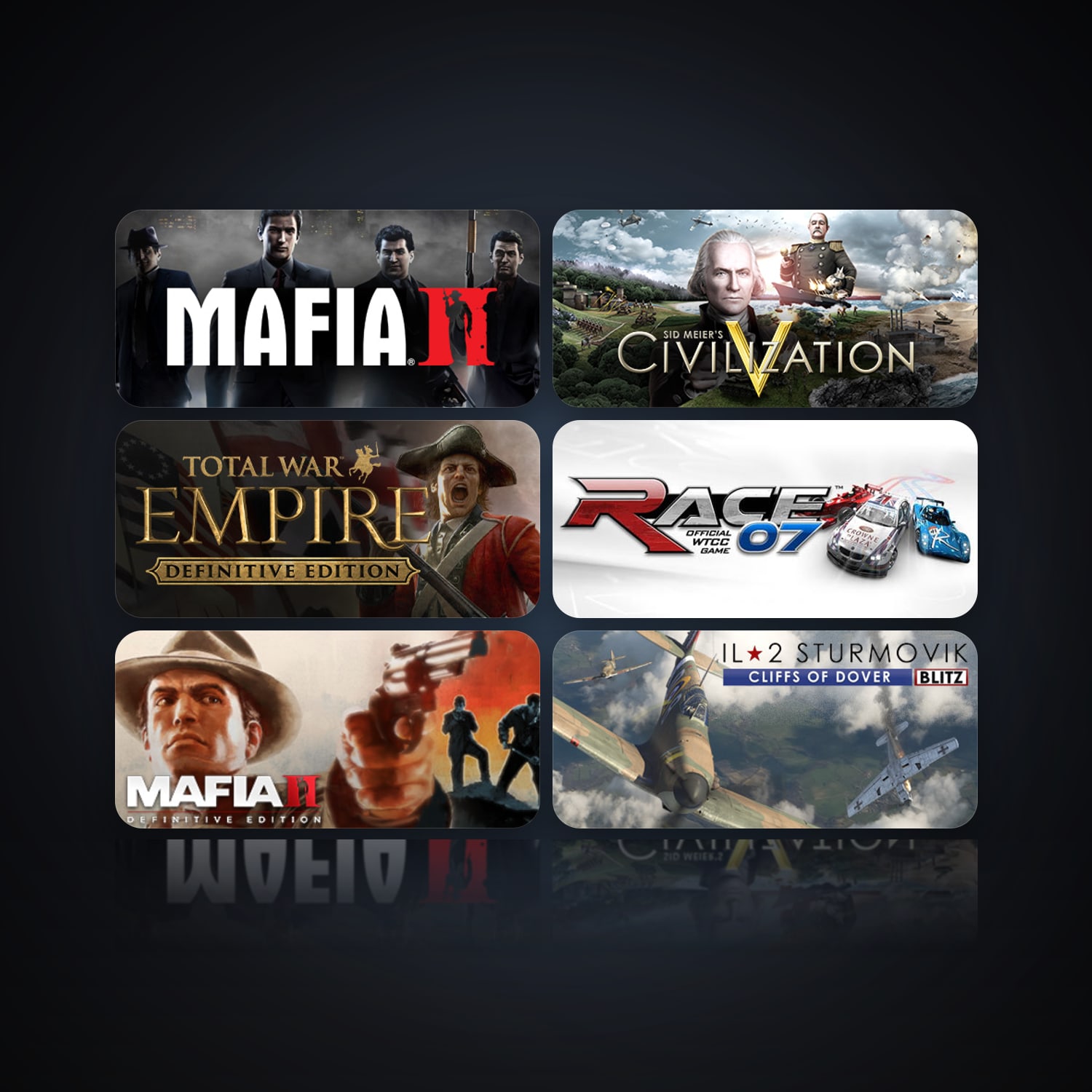 Mafia II & Sid Meier's Civilization V | Clean — HabibiAccounts