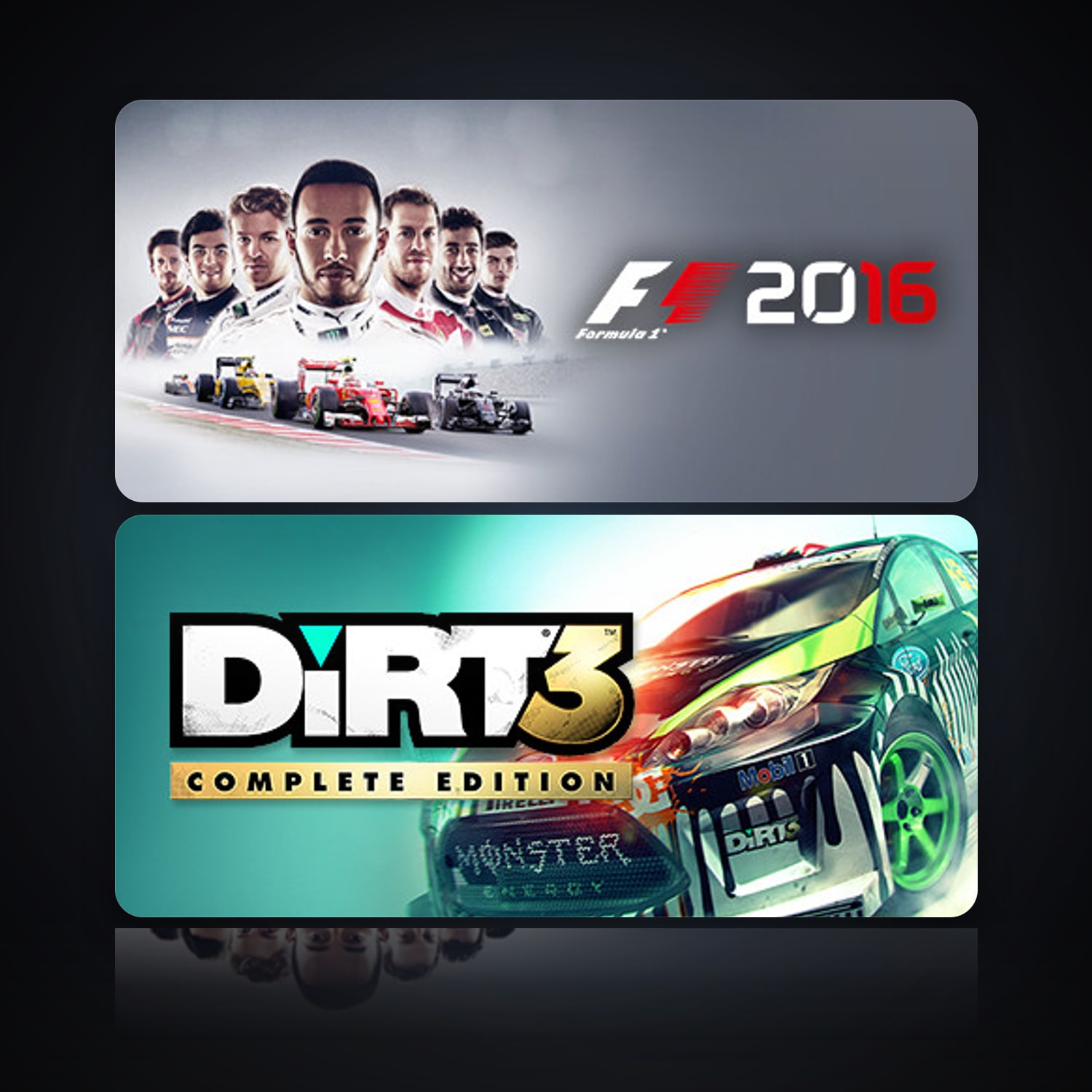 F1 2016 & DiRT 3 Complete Edition — HabibiAccounts