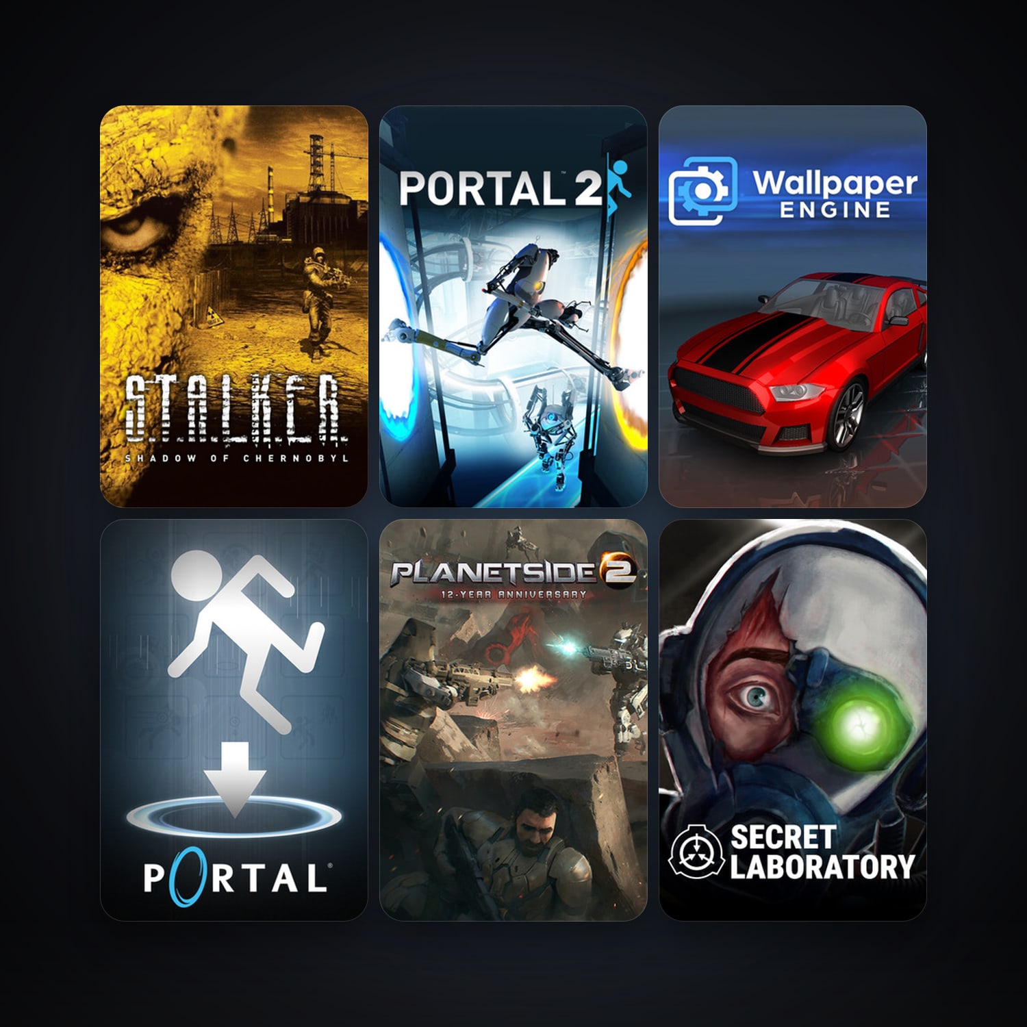Portal + Portal 2, 15 games, clean — HabibiAccounts