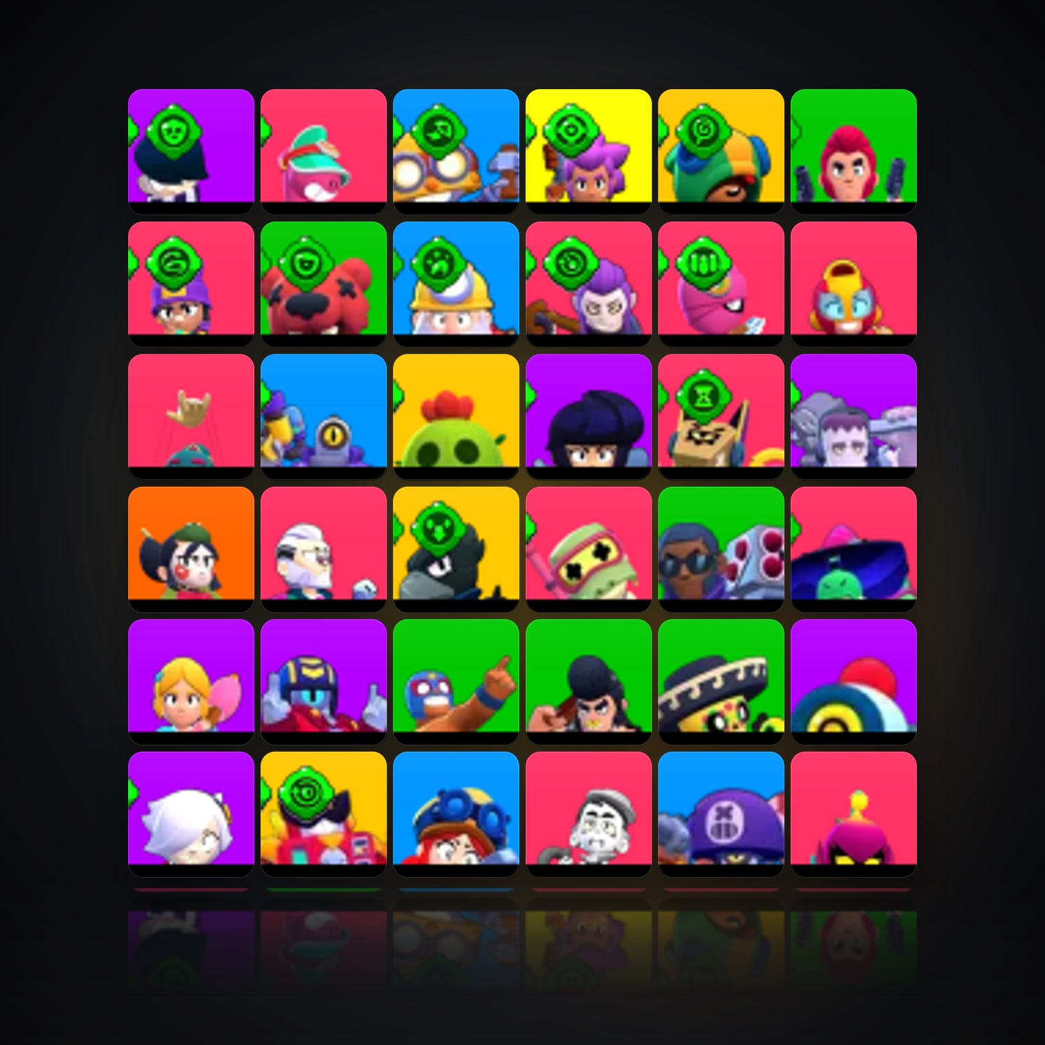 86 Brawlers | 36.6K Trophies | TH 10 — HabibiAccounts