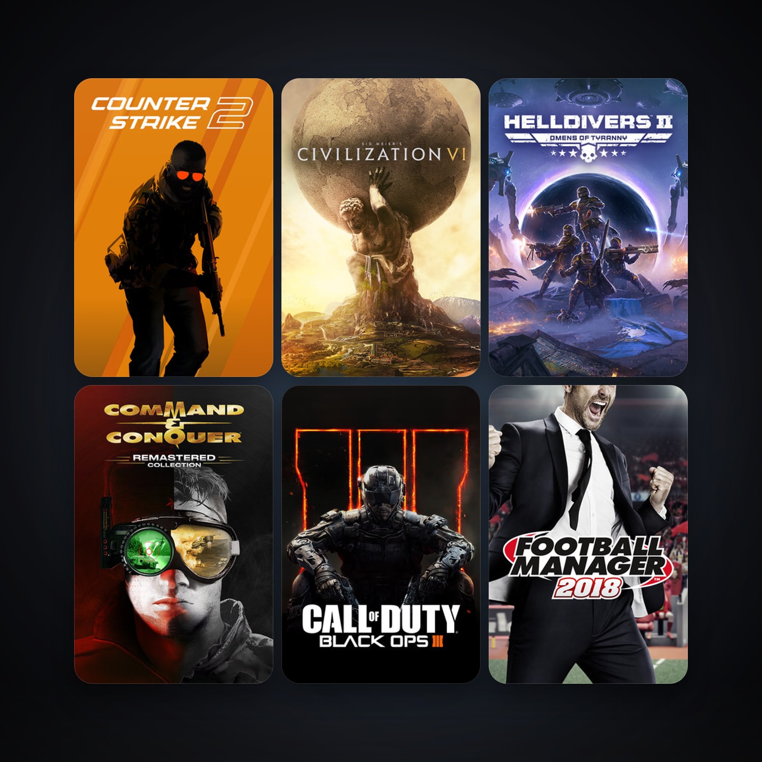 CS2 Prime + Sid Meier's Civilization: Beyond Earth, 13 games, Steam 10, clean — HabibiAccounts