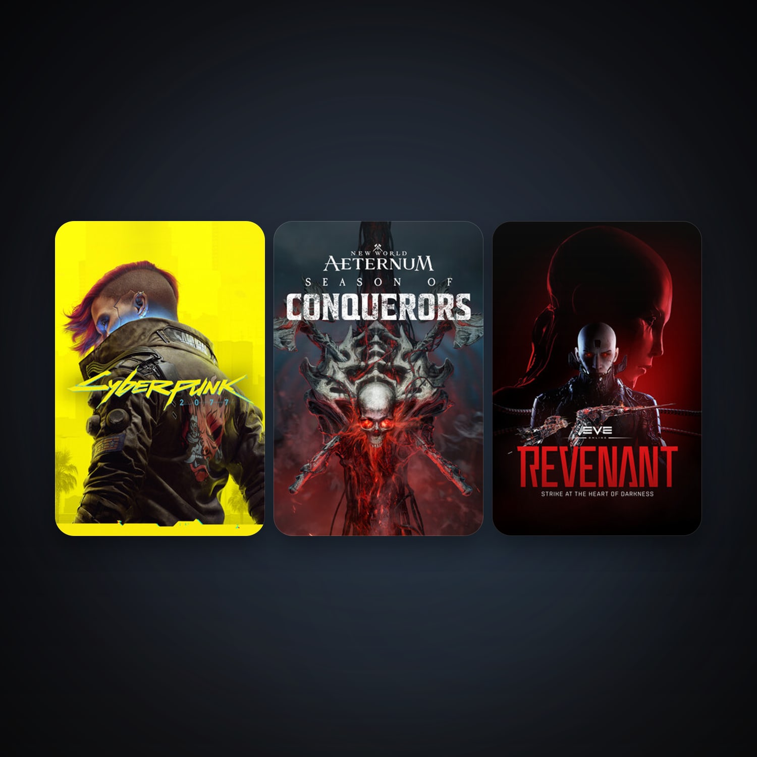 EVE Online + New World: Aeternum, 5 games, clean — HabibiAccounts