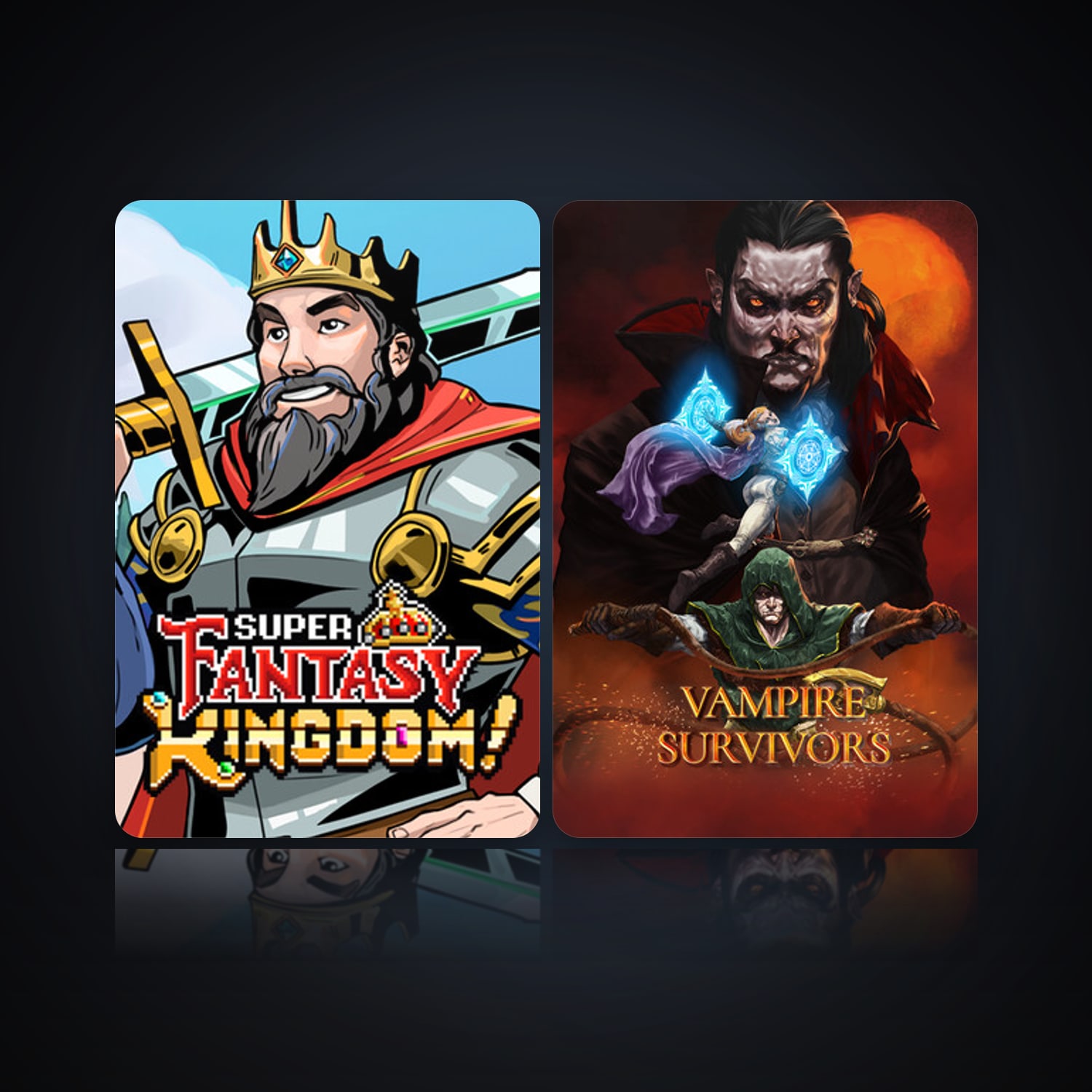 Super Fantasy Kingdom & Vampire Survivors — HabibiAccounts