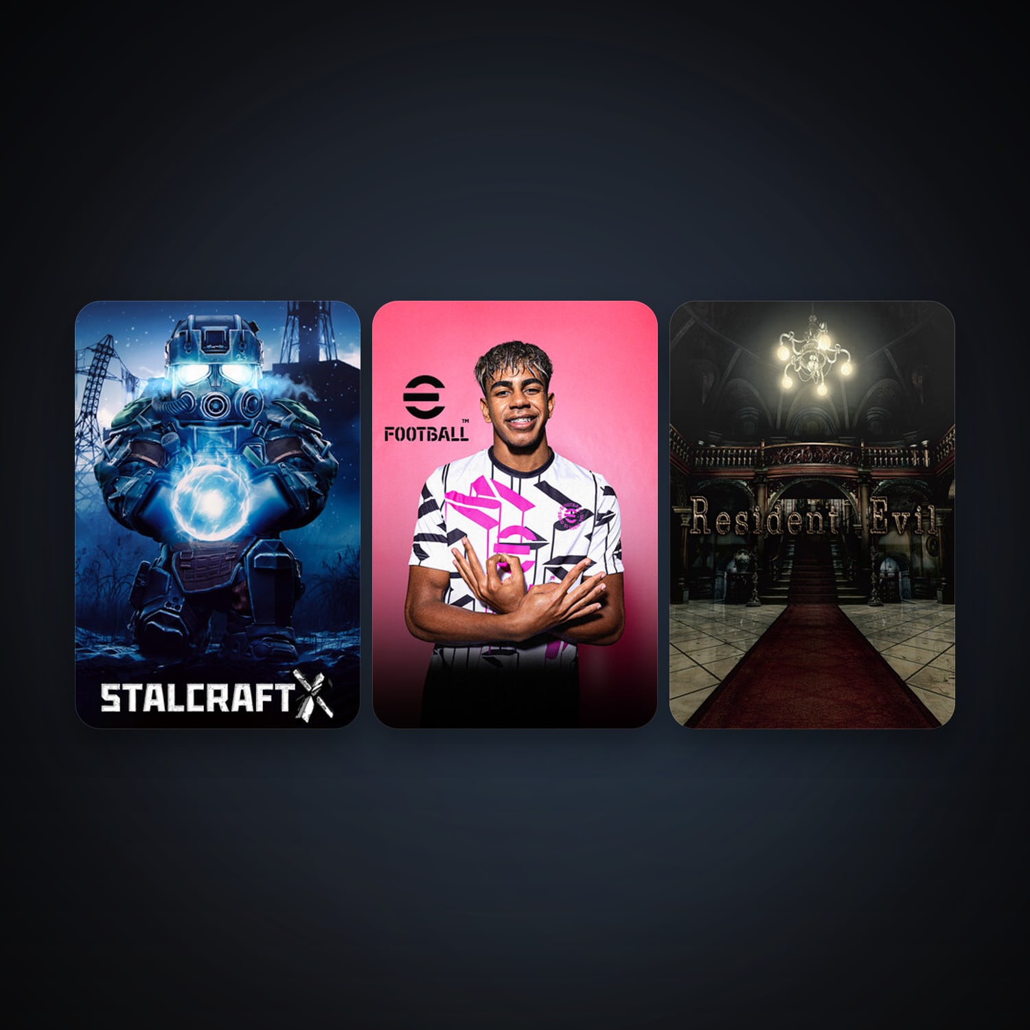 Resident Evil / biohazard HD REMASTER + eFootball 2024, 4 games, clean — HabibiAccounts