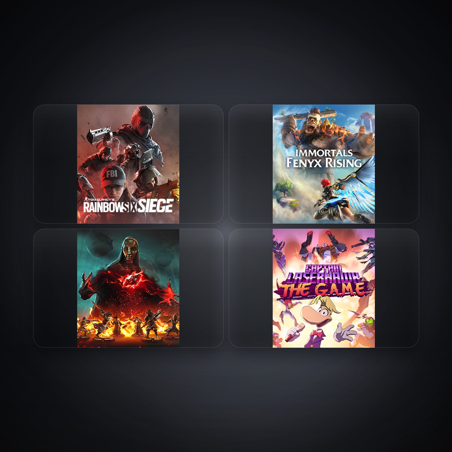 Ubisoft Tom Clancy's Rainbow Six Siege (Steam) + Immortals Fenyx Rising — BR — 4 games — HabibiAccounts