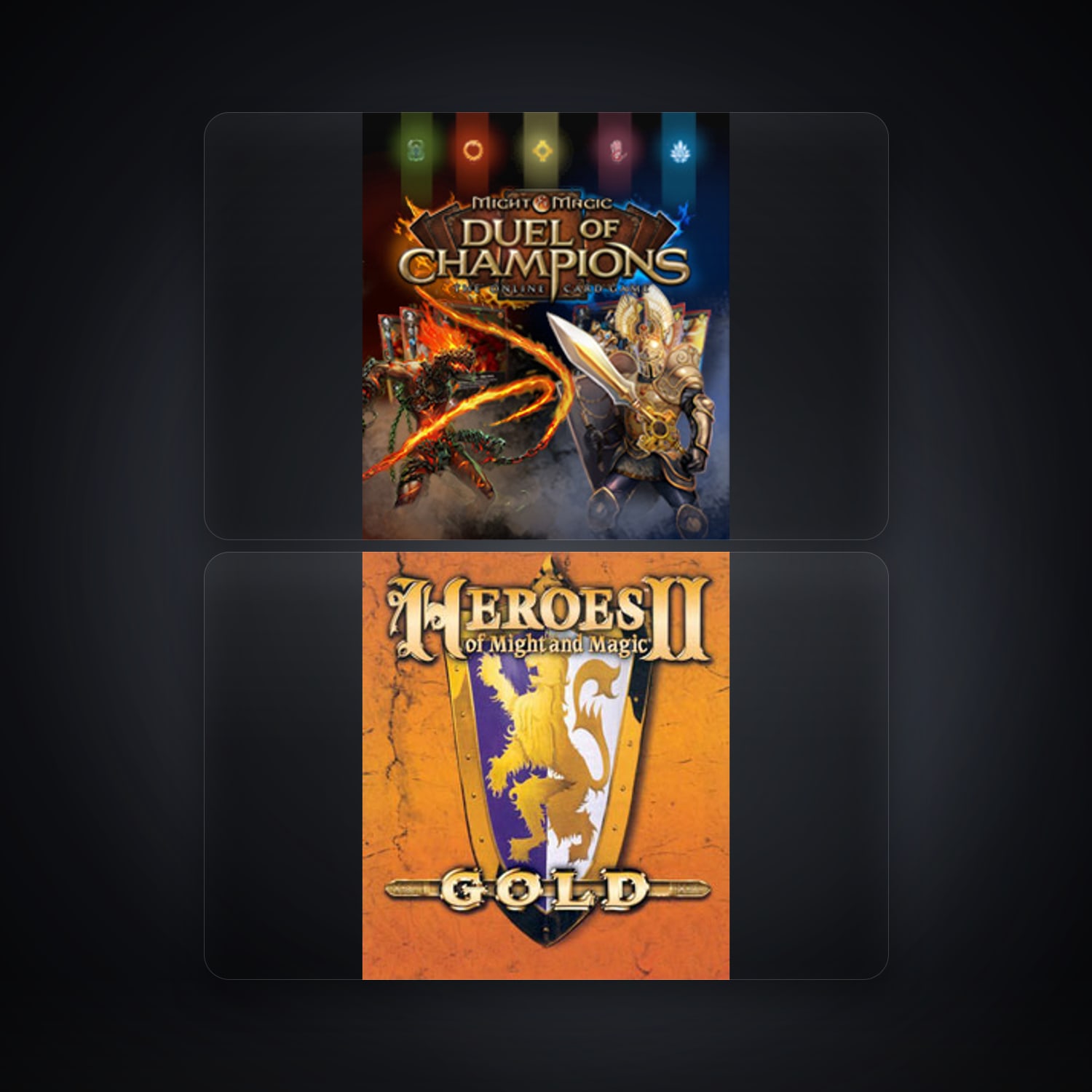 Might & Magic Duel of Champions & Heroes of Might & Magic II Gold Edition | 2 Games — HabibiAccounts