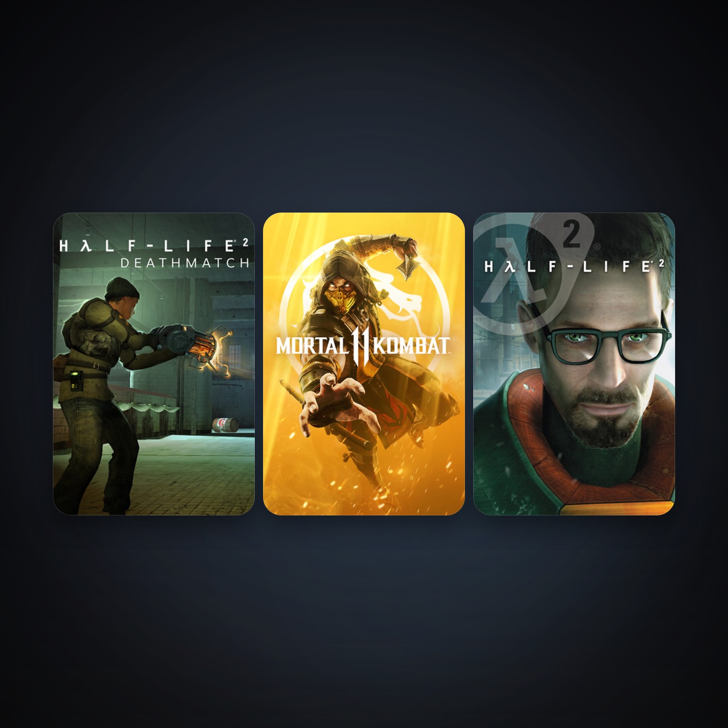 Half-Life 2 + Half-Life 2: Deathmatch, 12 games, clean — HabibiAccounts