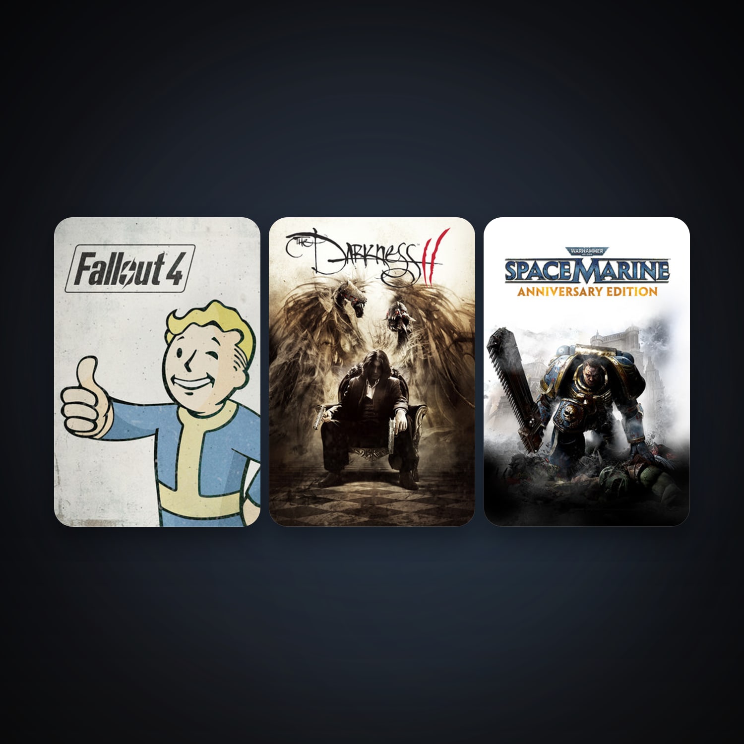Free CS2 (No Prime) + Warhammer 40,000: Space Marine, 5 games, clean — HabibiAccounts