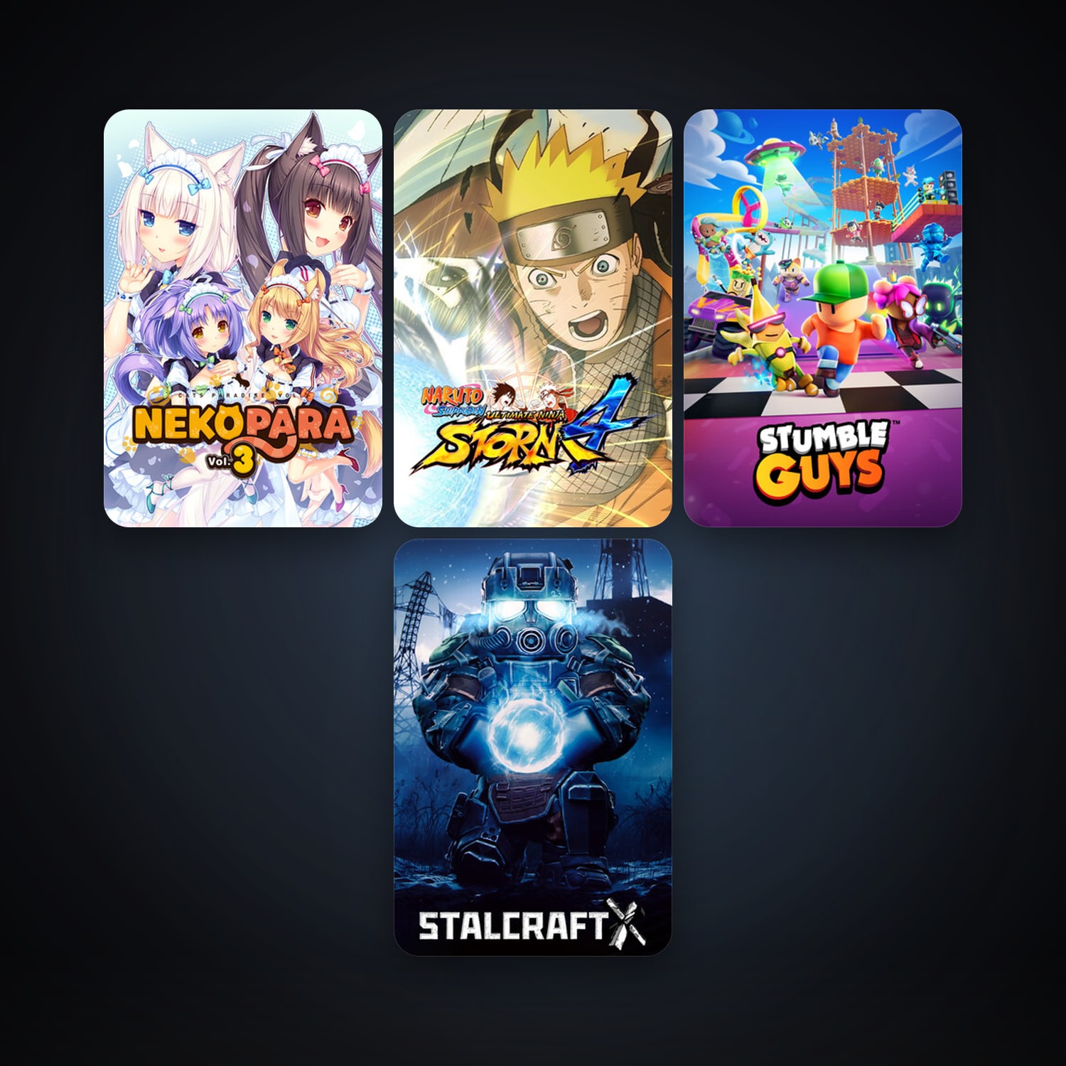 Steam account: NARUTO SHIPPUDEN: Ultimate Ninja STORM 4 + NEKOPARA Vol. 3, 5 games, clean — HabibiAccounts
