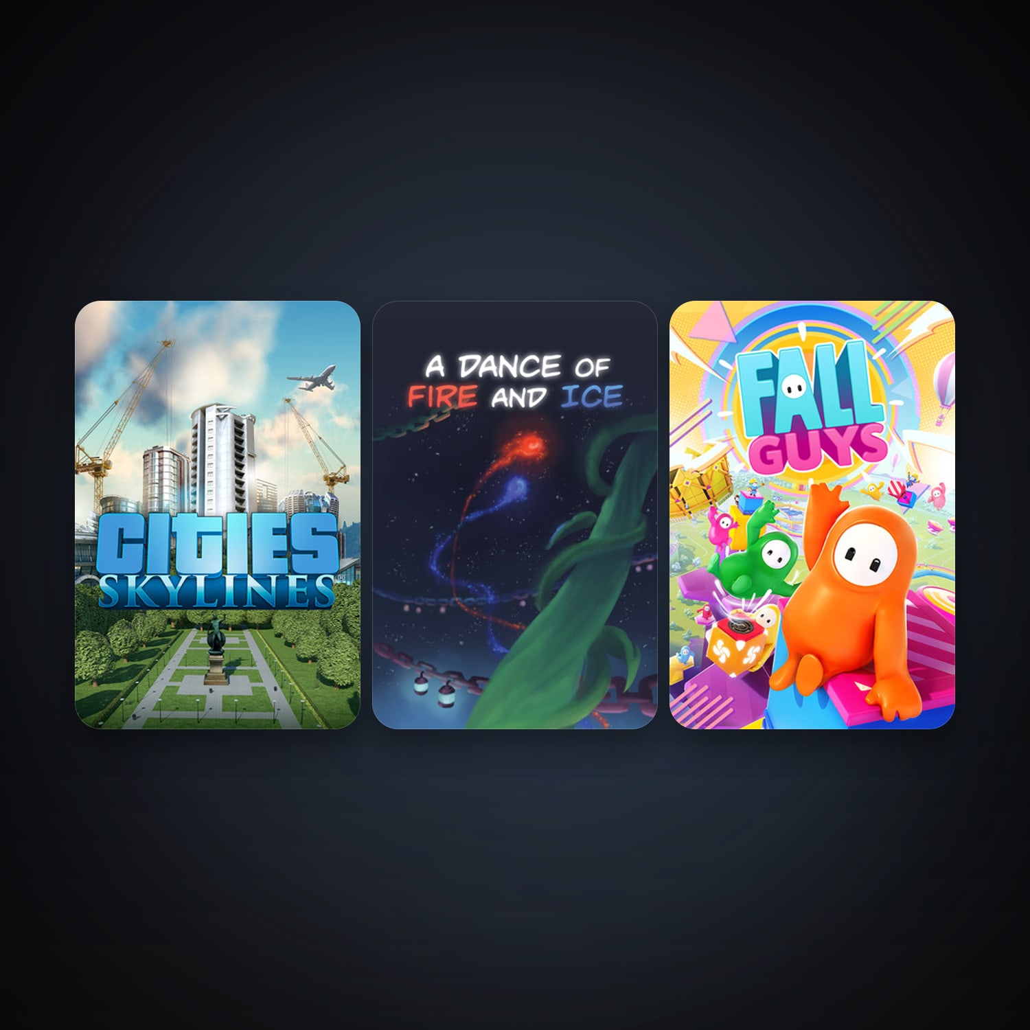 Cities: Skylines + A Dance of Fire and Ice, 9 games, clean — HabibiAccounts