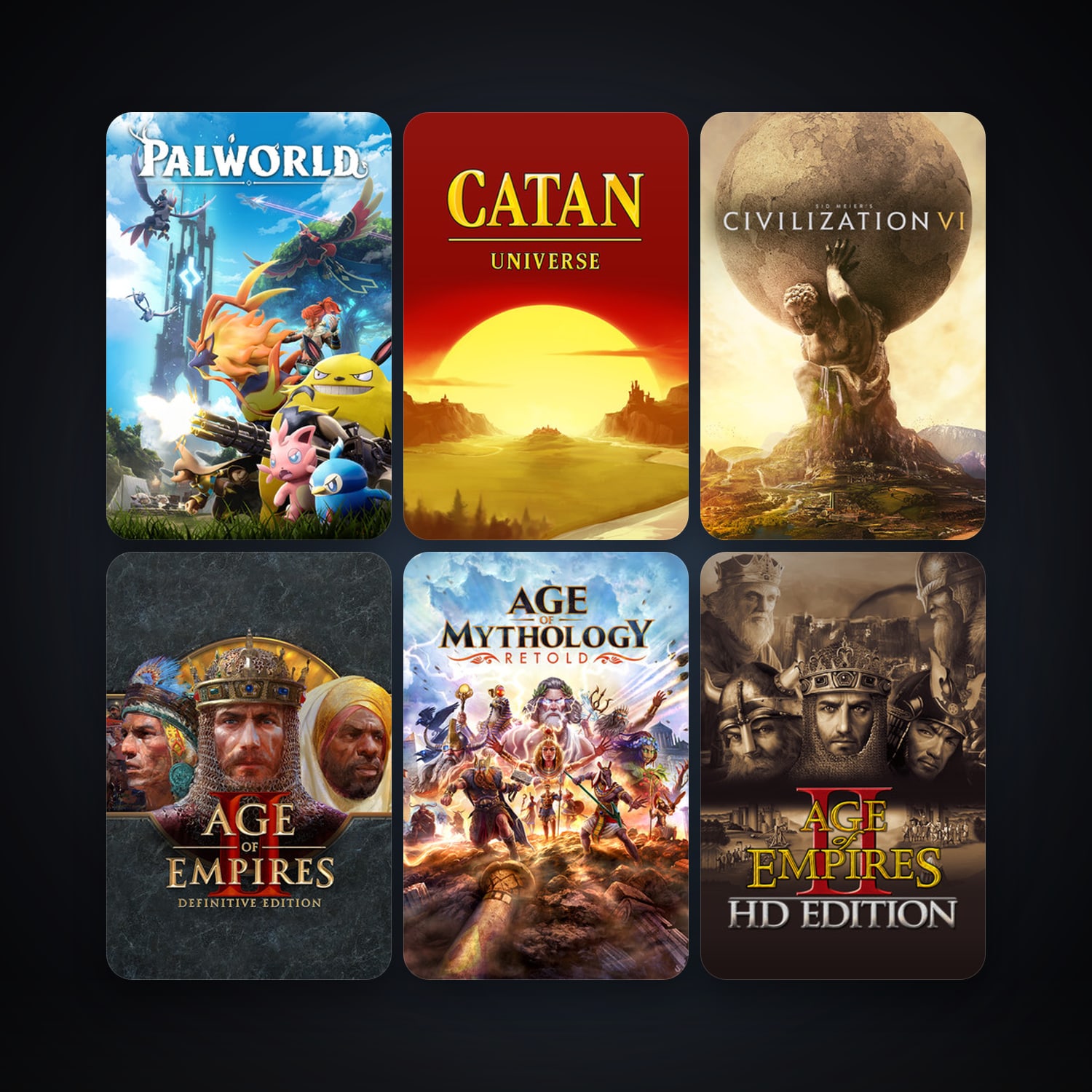 Anno 1404 + Age of Empires II, 26 games, clean — HabibiAccounts