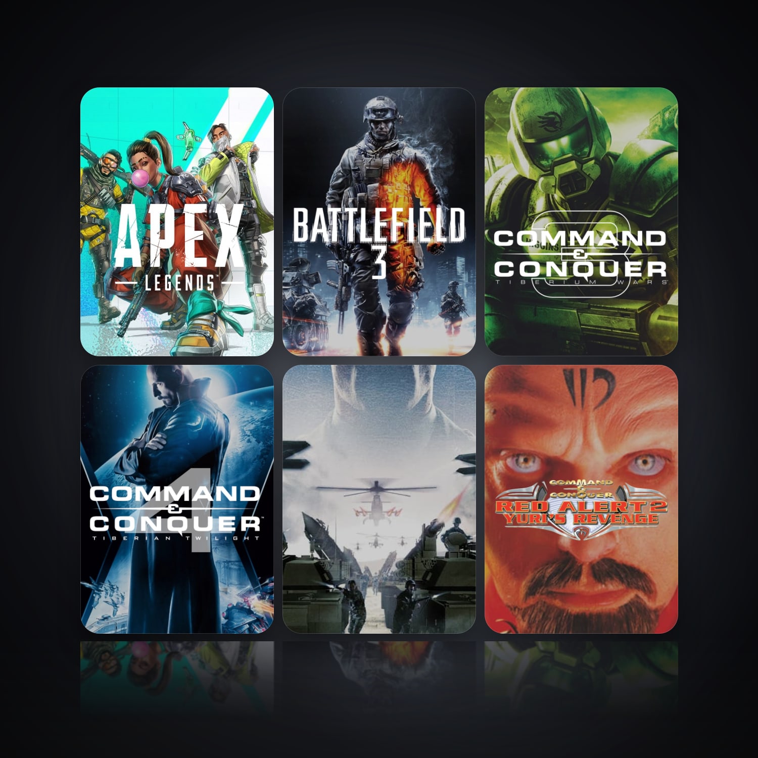 هالحساب إي إيه فيه Apex Legends وBattlefield 3، DE، 13 ألعاب — HabibiAccounts