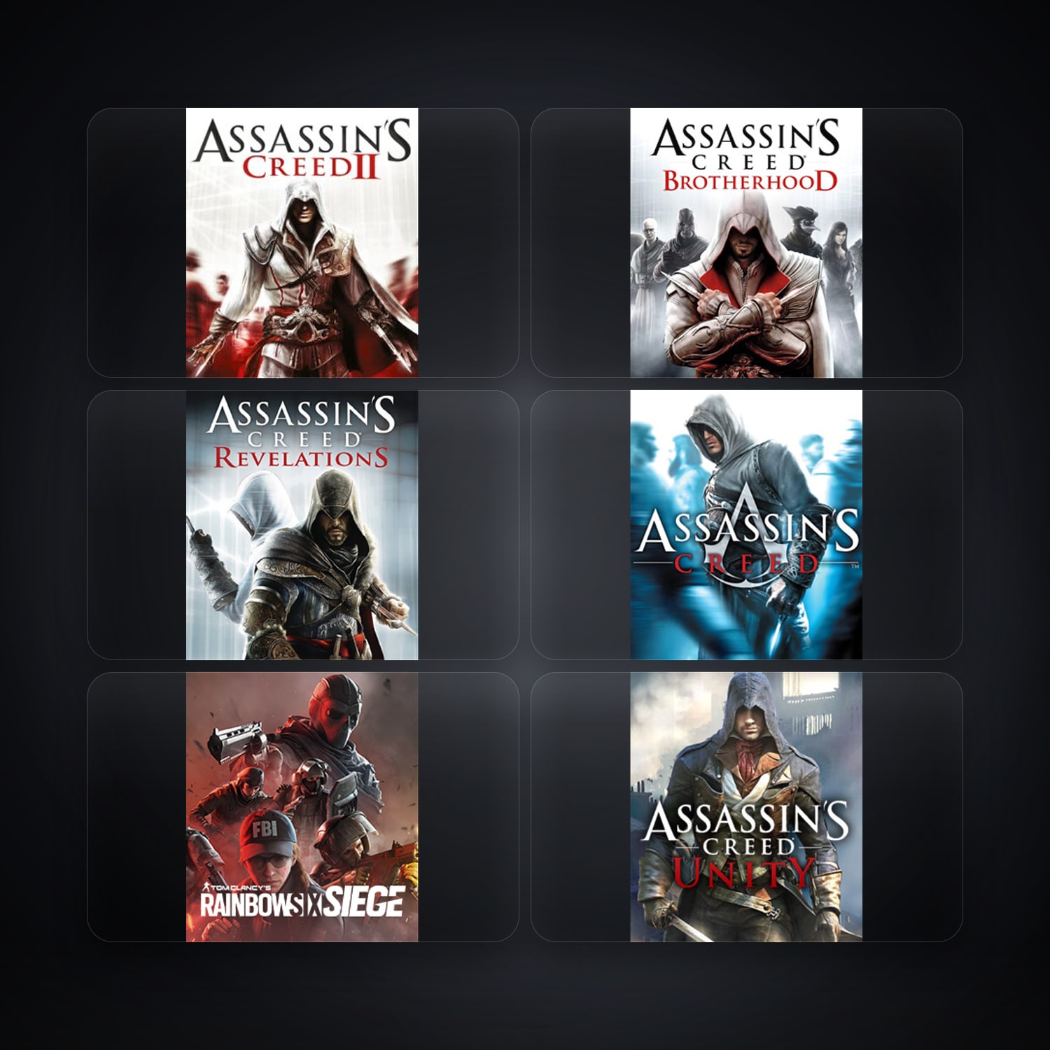 Assassin's Creed II & Assassin's Creed Brotherhood | 10 Games — HabibiAccounts