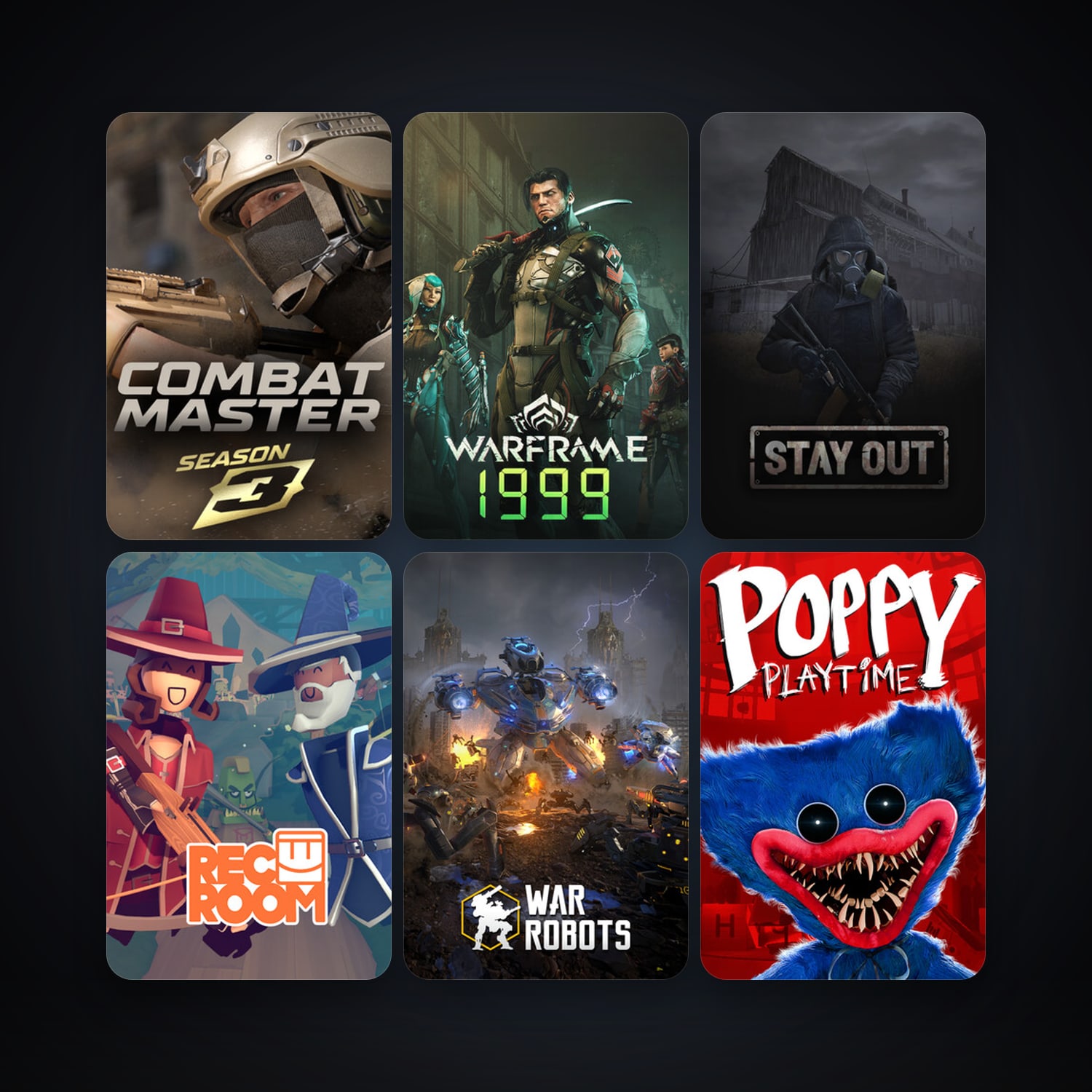 Warframe + ARK: Survival Evolved, 25 games, clean — HabibiAccounts