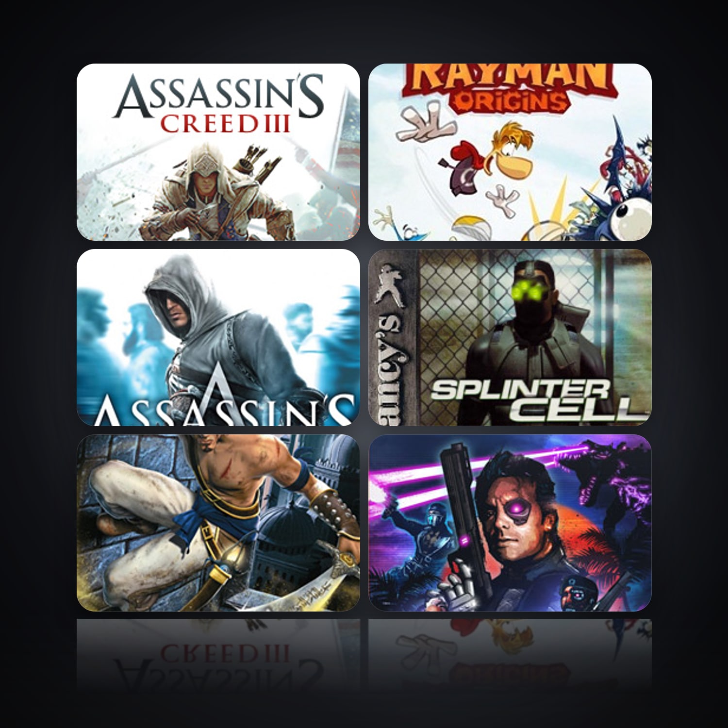 Assassin's Creed III & Rayman Origins | 8 Games — HabibiAccounts
