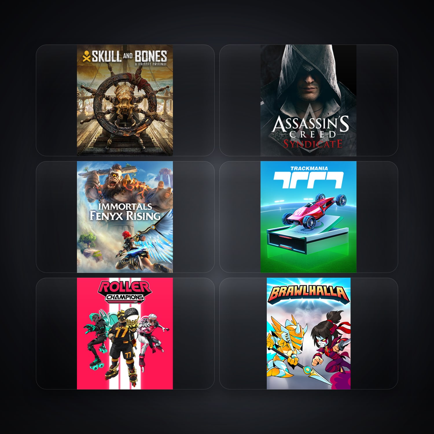 Ubisoft Skull and Bones + Assassin's Creed Syndicate — PE — 6 games — HabibiAccounts