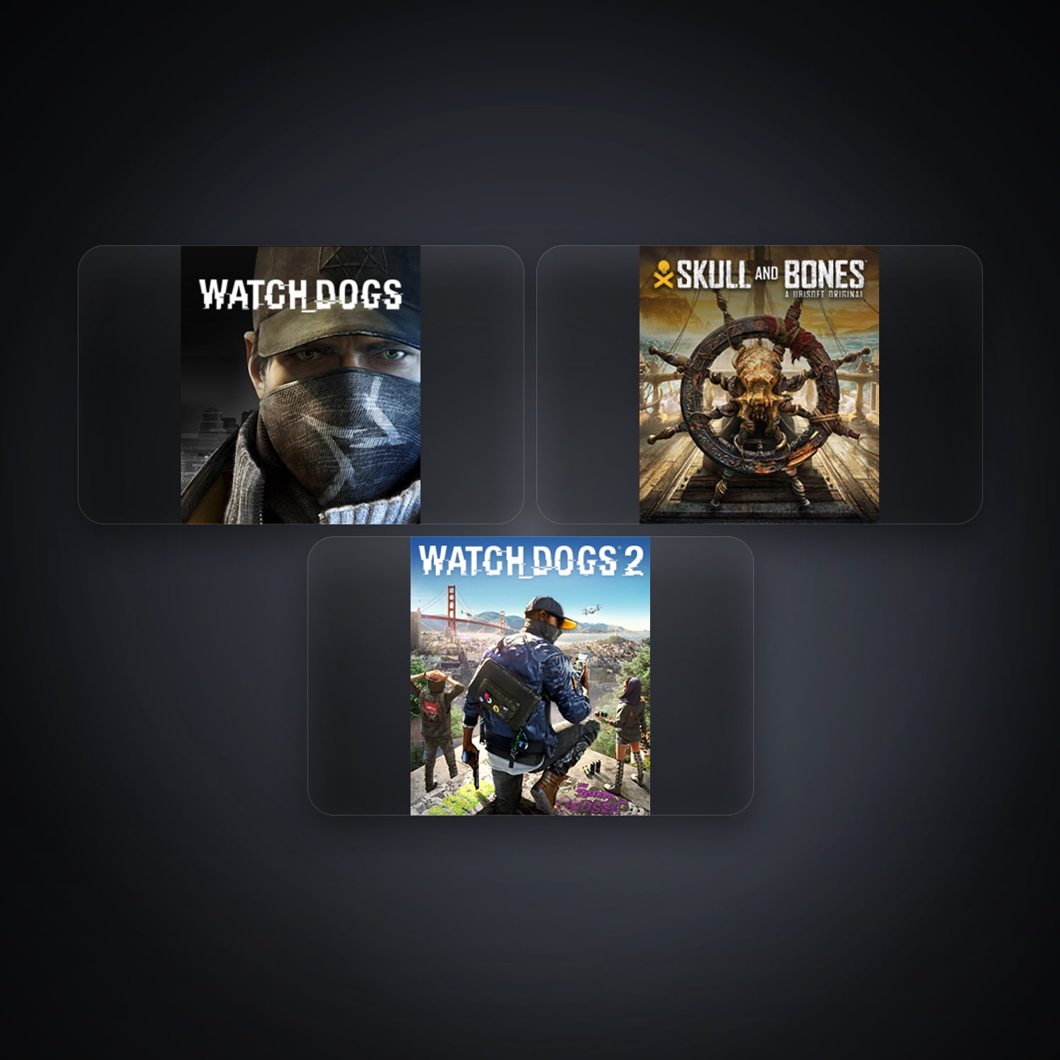 Ubisoft Watch_Dogs + Skull and Bones — BR — 3 games — HabibiAccounts