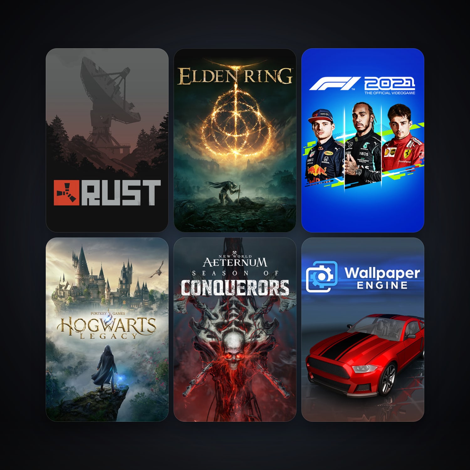 Rust + Disney•Pixar Cars, 24 games, clean — HabibiAccounts