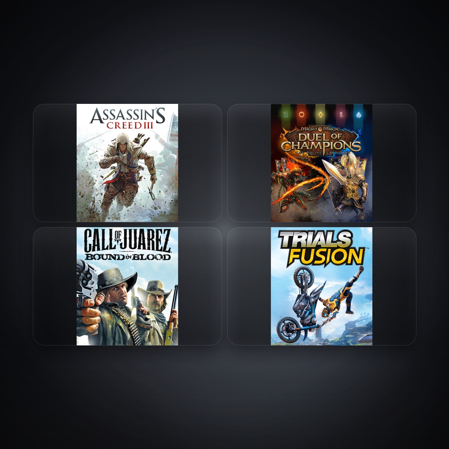 حساب يوبيسوفت فيه Assassin's Creed III وMight & Magic Duel of Champions، SK، 5 ألعاب — HabibiAccounts