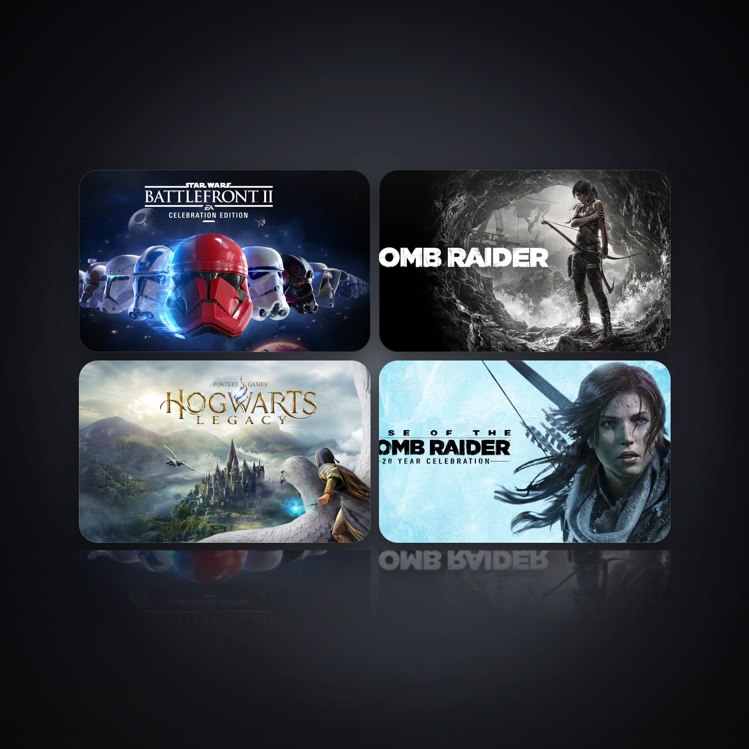 STAR WARS Battlefront II: Celebration Edition & Tomb Raider GAME OF THE YEAR EDITION | 5 Games — HabibiAccounts
