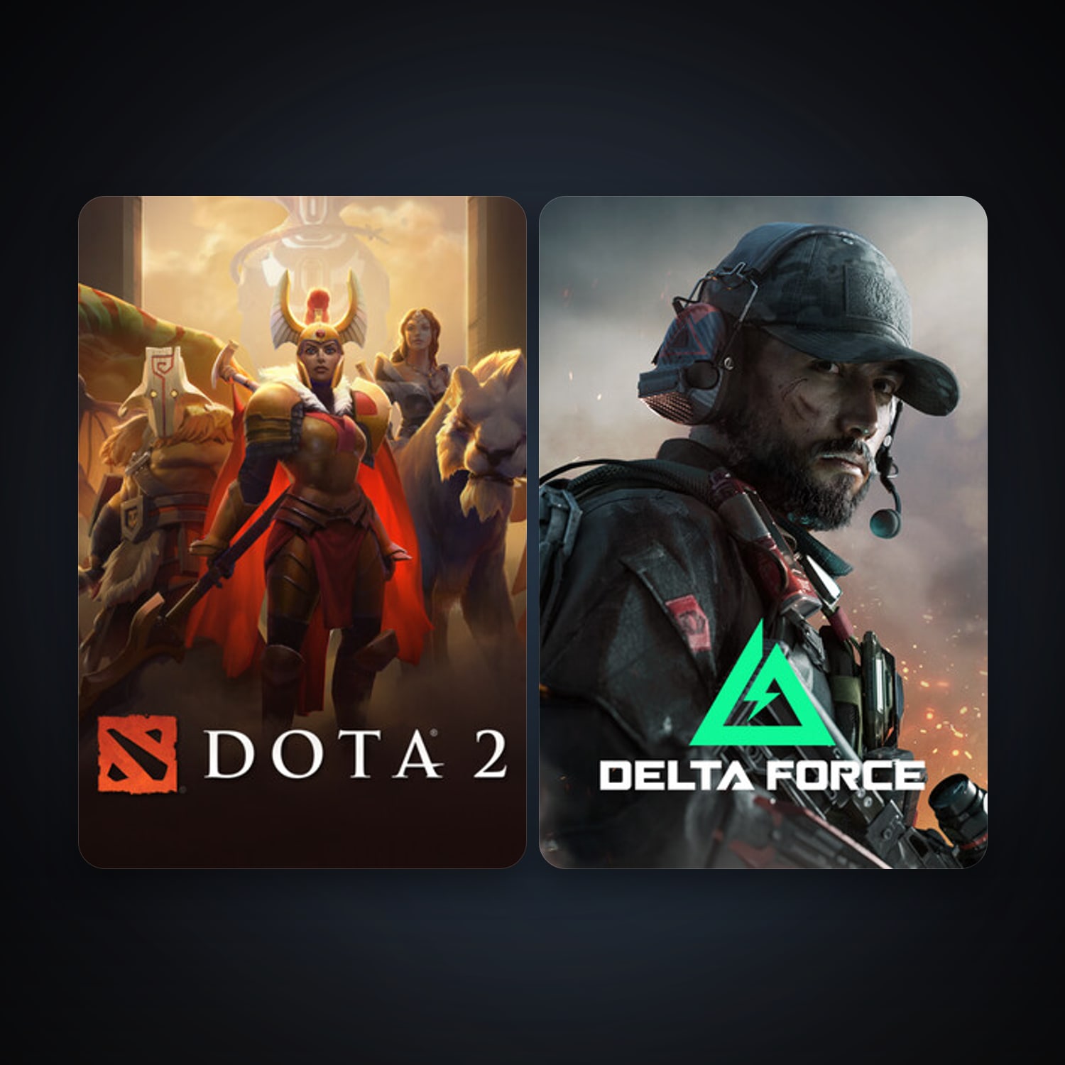 هالحساب ستيم فلين، Dota 2 وDelta Force: Hawk Ops، 3 لعبة، صامد واضح — HabibiAccounts