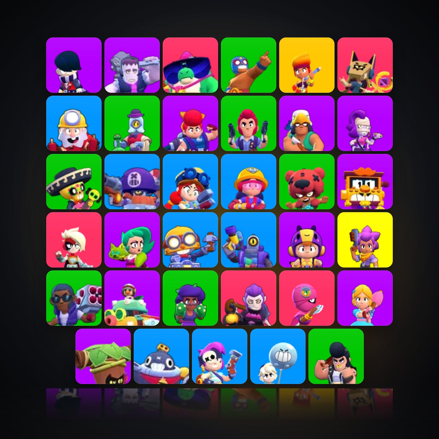 35 Brawlers | 3.8K Trophies — HabibiAccounts