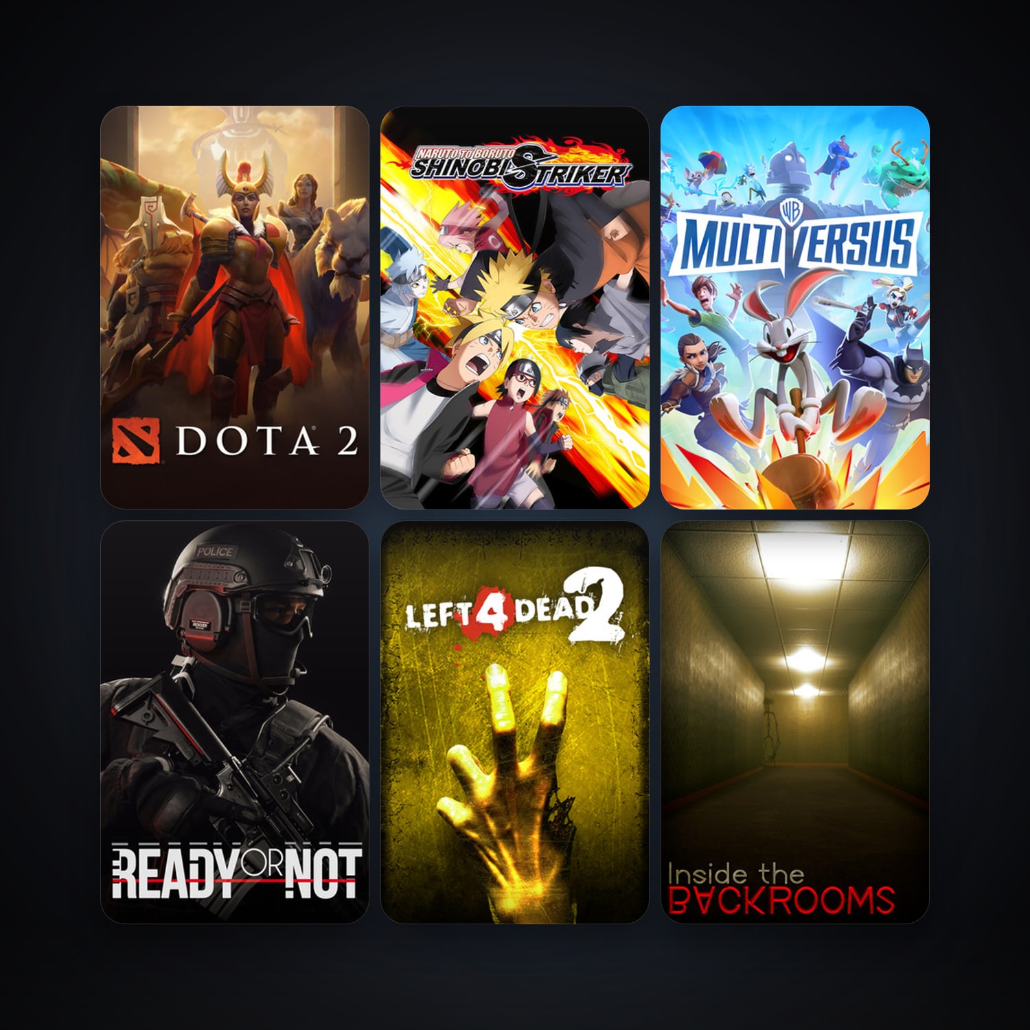 Left 4 Dead 2 + Dota 2, 31 games, clean — HabibiAccounts