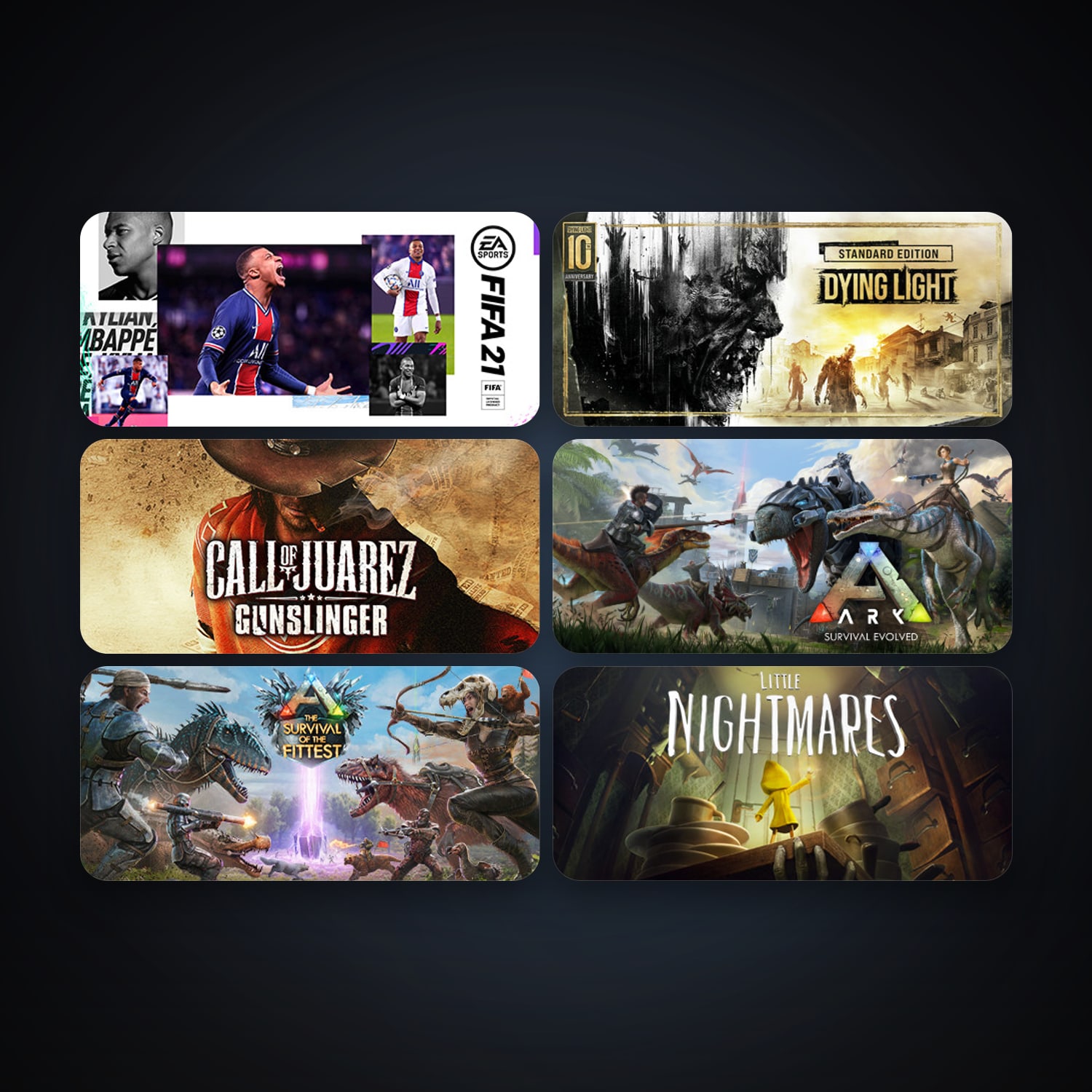 Call of Juarez: Gunslinger + Dying Light, 10 games, clean — HabibiAccounts