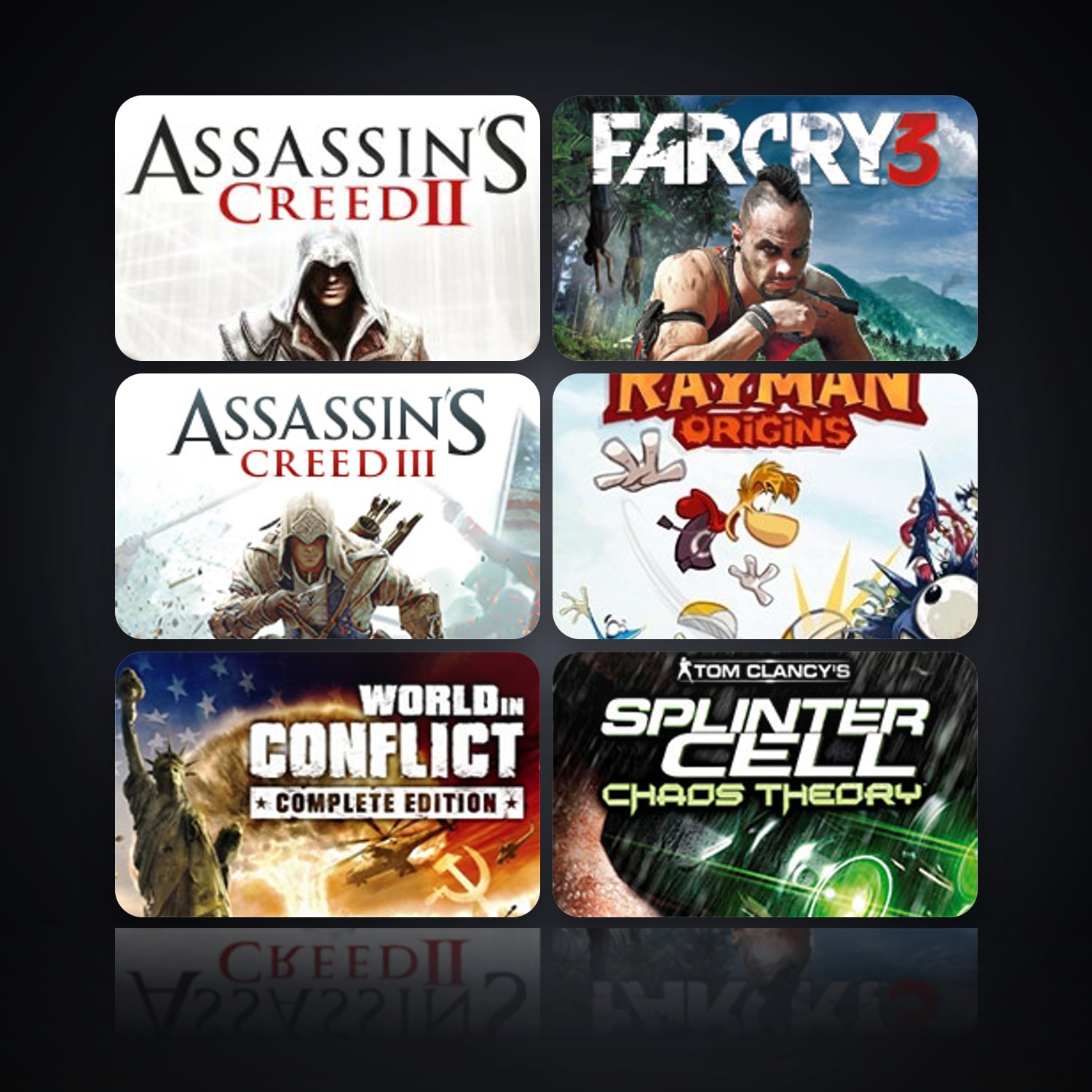 Assassin's Creed II & Far Cry 3 Deluxe Edition | 31 Games — HabibiAccounts