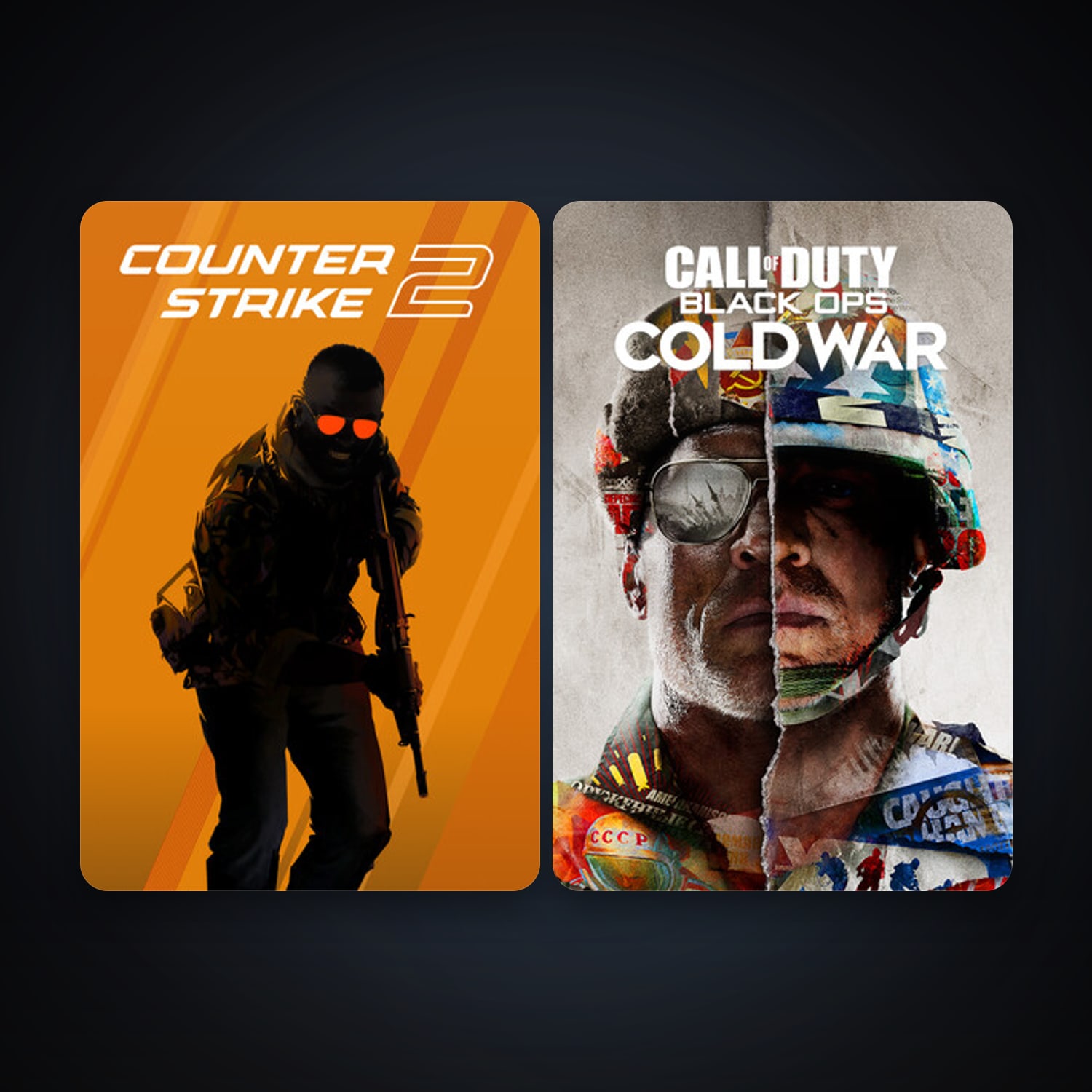 CS2 Prime + Call of Duty: Black Ops Cold War, 2 games, clean — HabibiAccounts