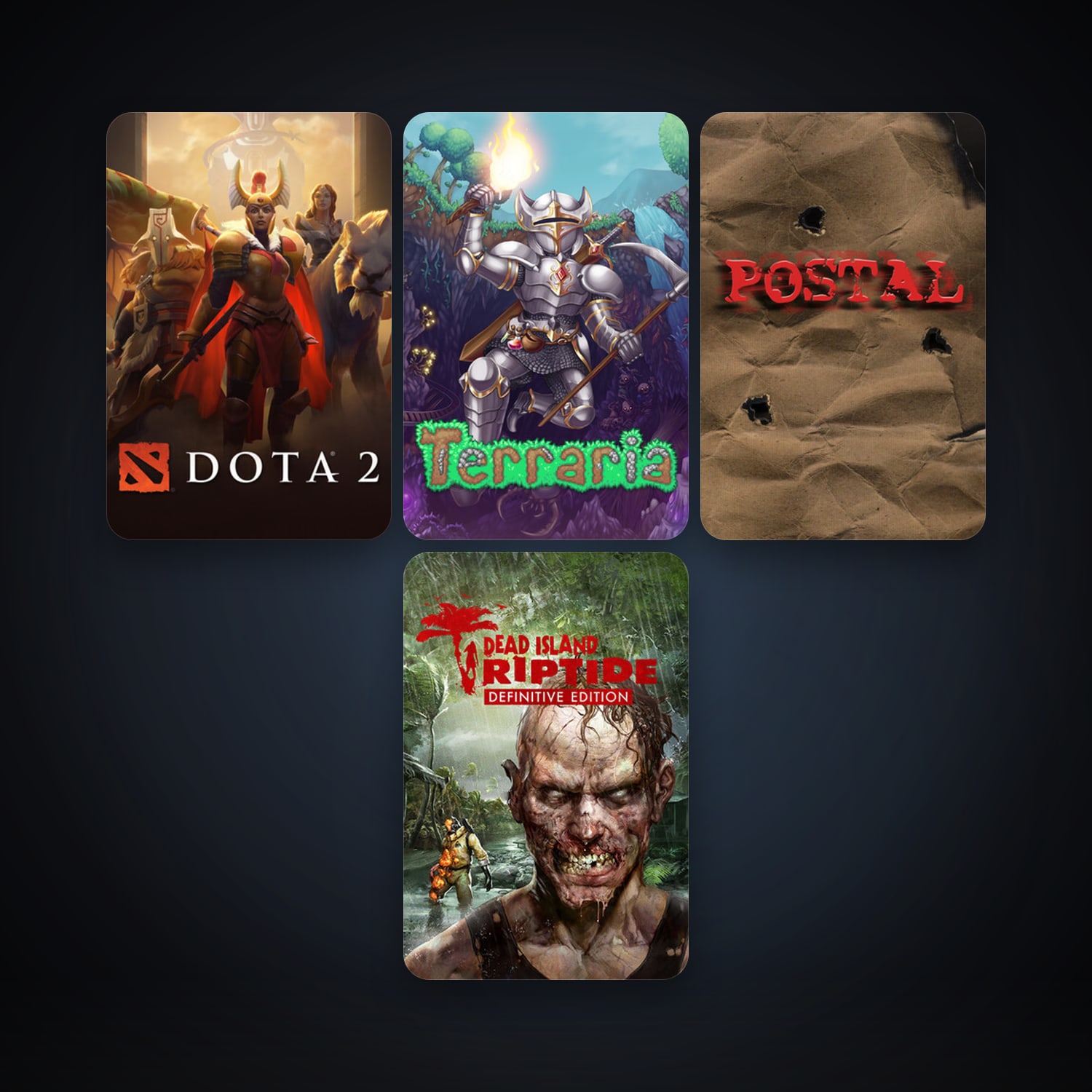 Dota 2 + Terraria, 5 games, clean — HabibiAccounts